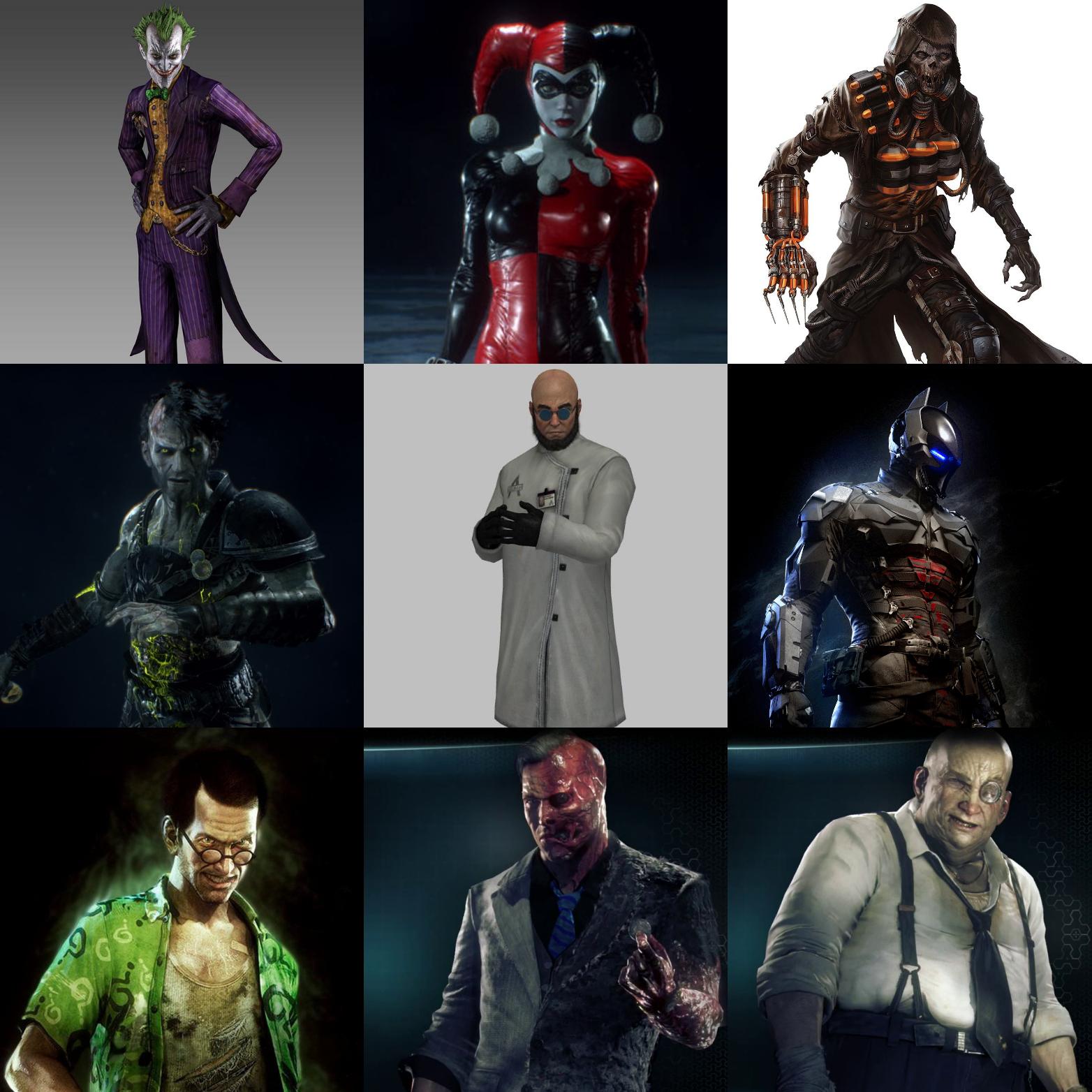 Who is your favourite villain from the Batman Arkham Game series? r