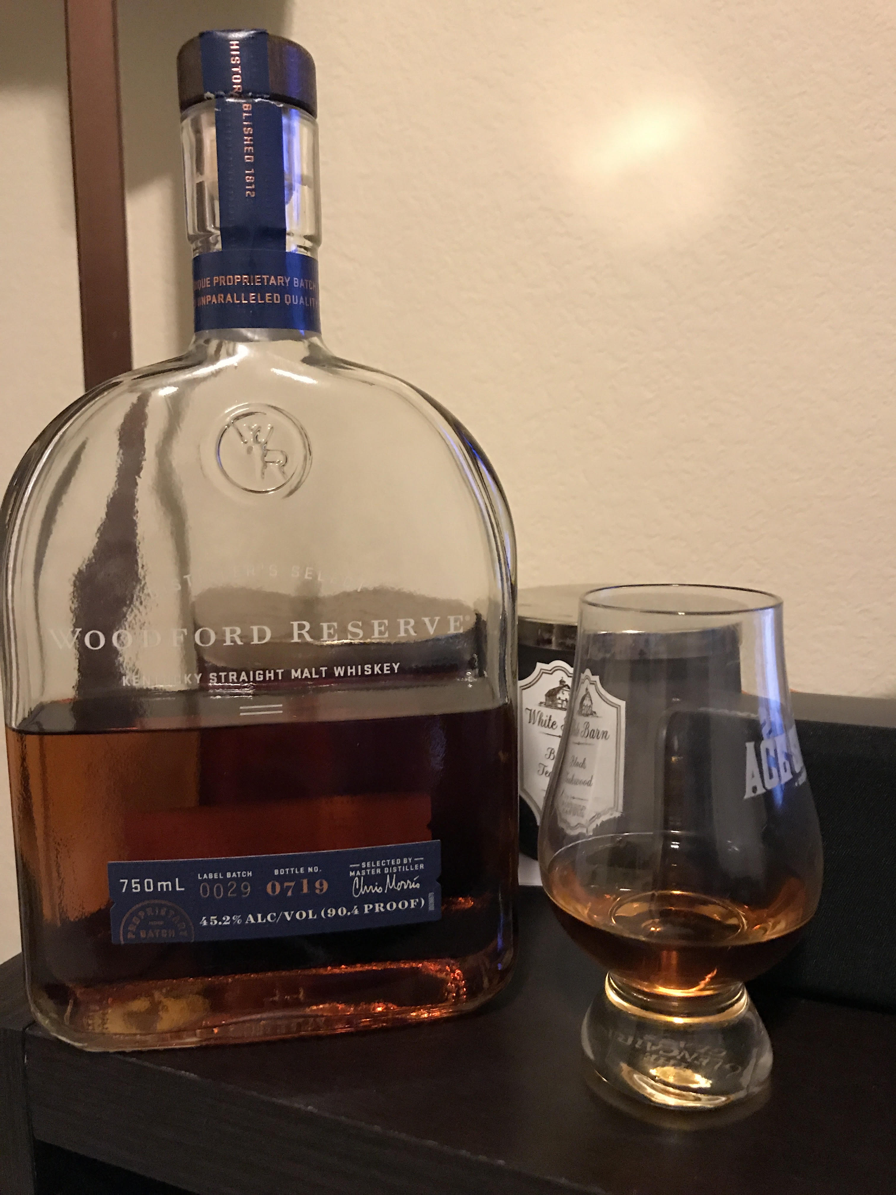 Review 9 Woodford Reserve Malt Whiskey r/bourbon