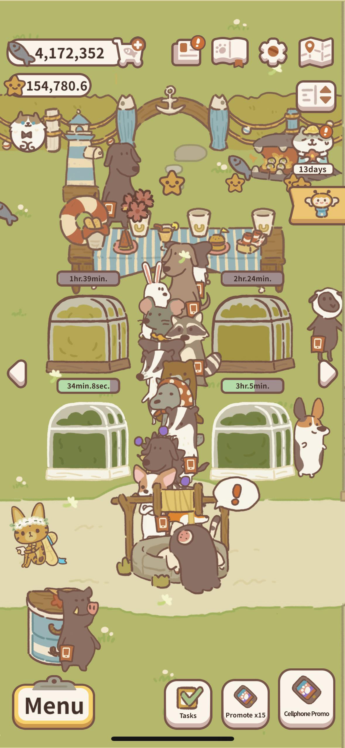 Customers waiting their turn to view the flower🥹 r/AnimalRestaurant