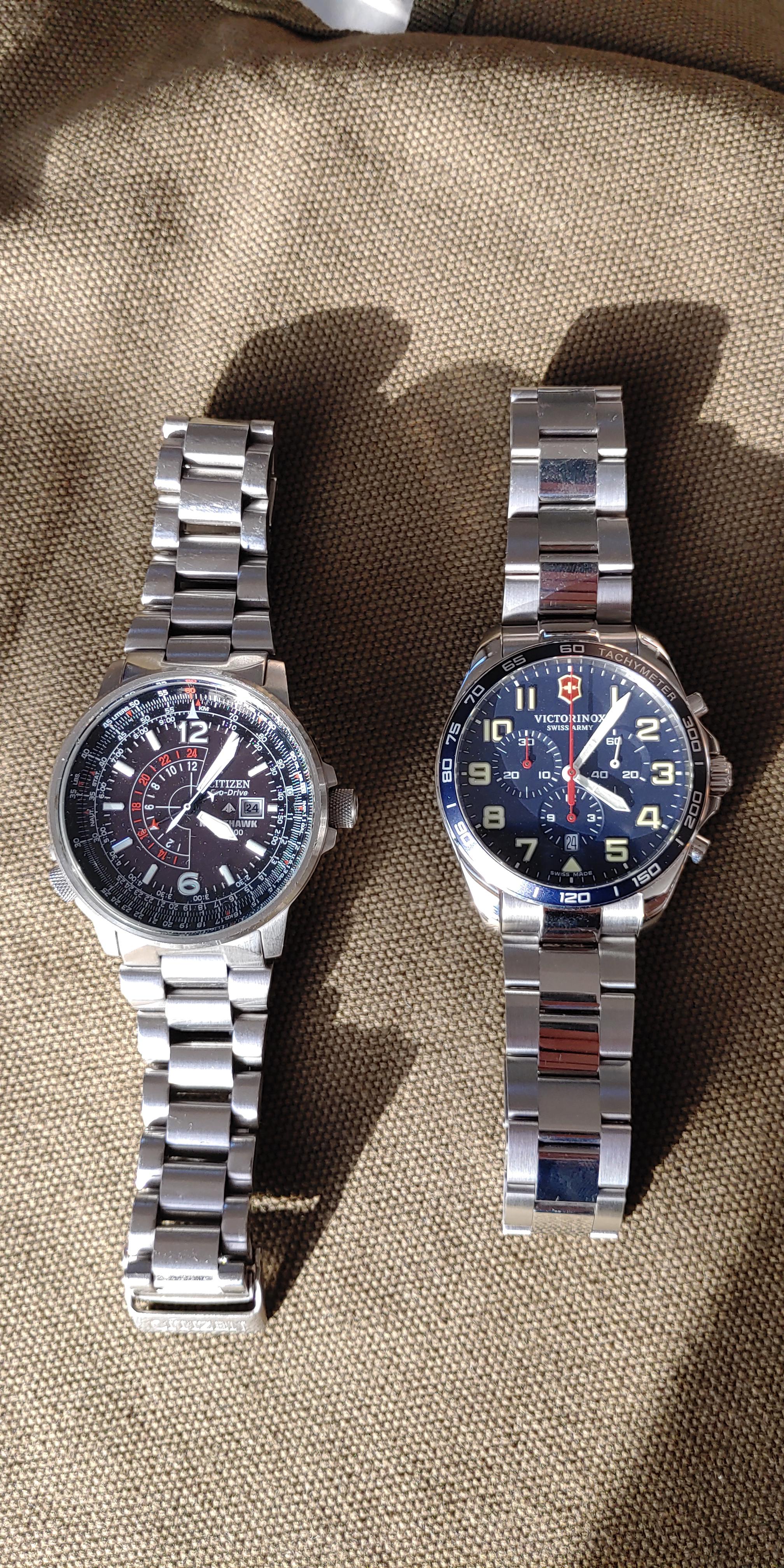 [WTS] Citizen Nighthawk & Victorinox Fieldforce Chrono (EUROPE) r