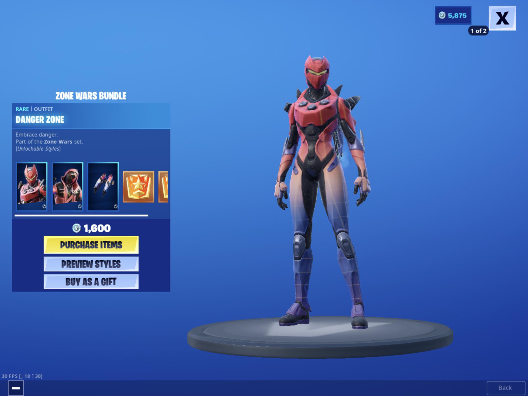 The Zone Wars bundle was just released! r/FortNiteBR