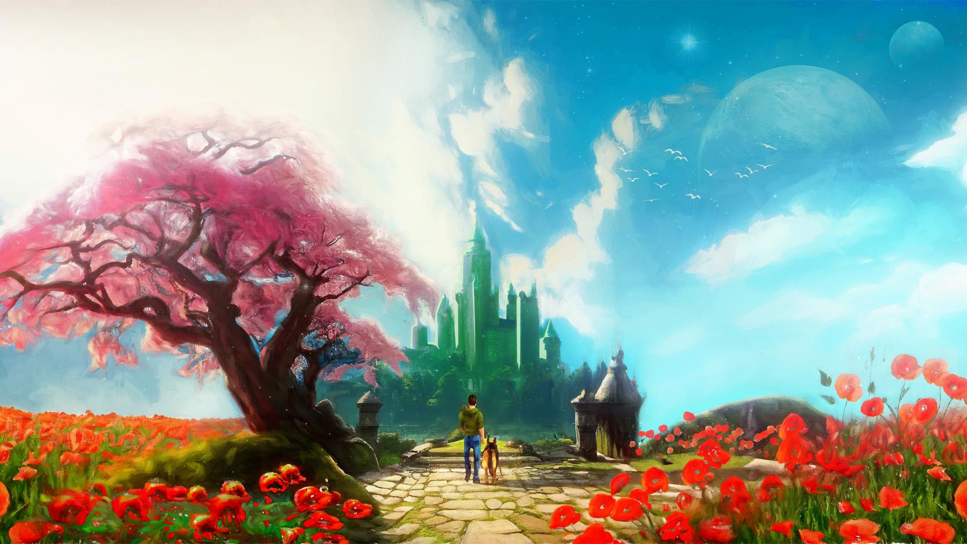 Discover 76+ fairy tale wallpaper best in.cdgdbentre