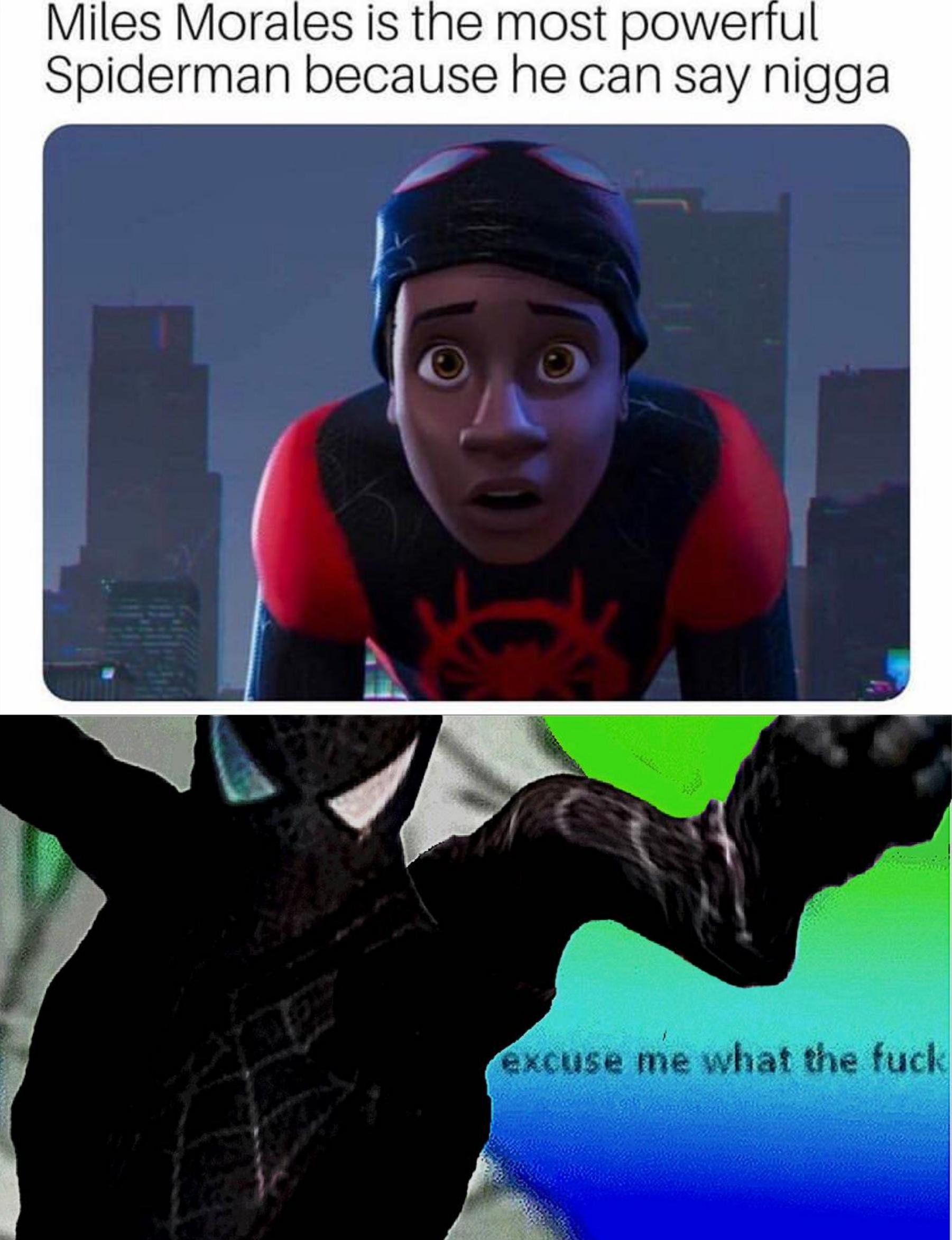 Why they gotta go the OG black spiderman r/raimimemes