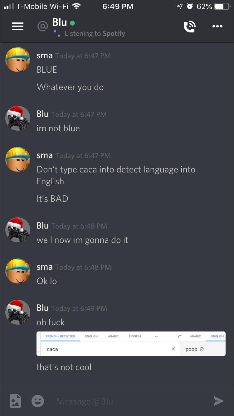 Blue r/texts