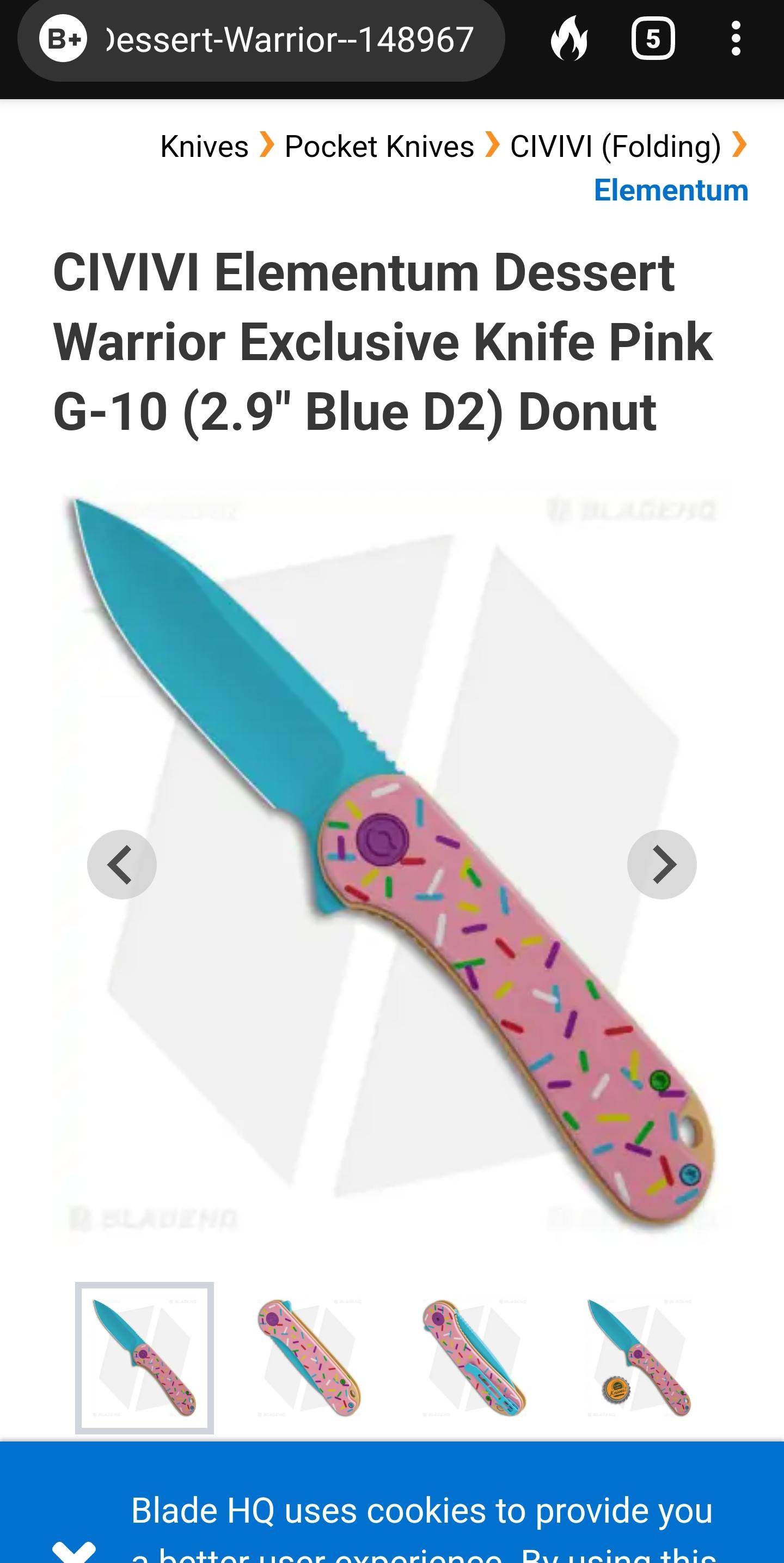 Civivi Dessert Warrior Announced