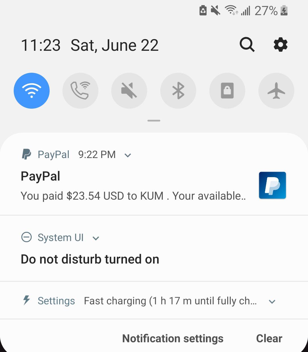 after buying gas at a Kum & Go with my paypal card. r/softwaregore