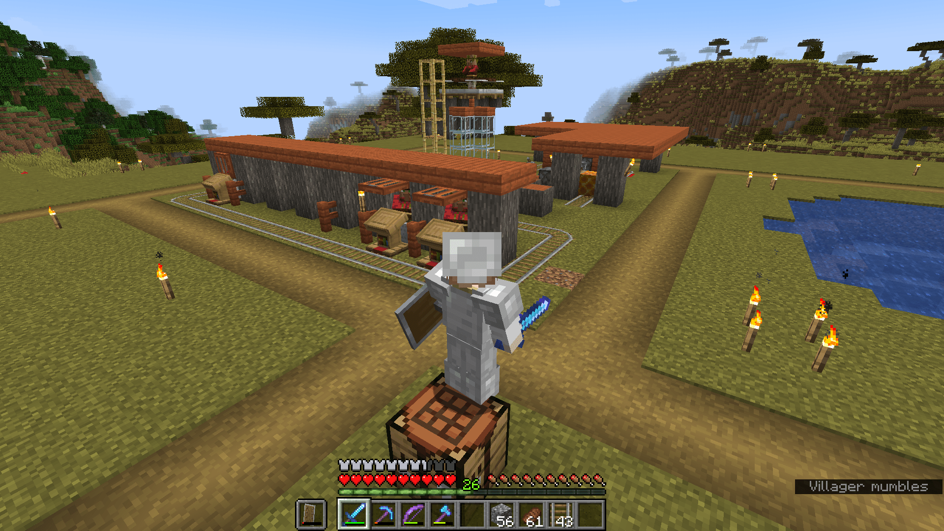 Did I mess this up? My villager breeder isn't producing villagers anymore. Something tells me