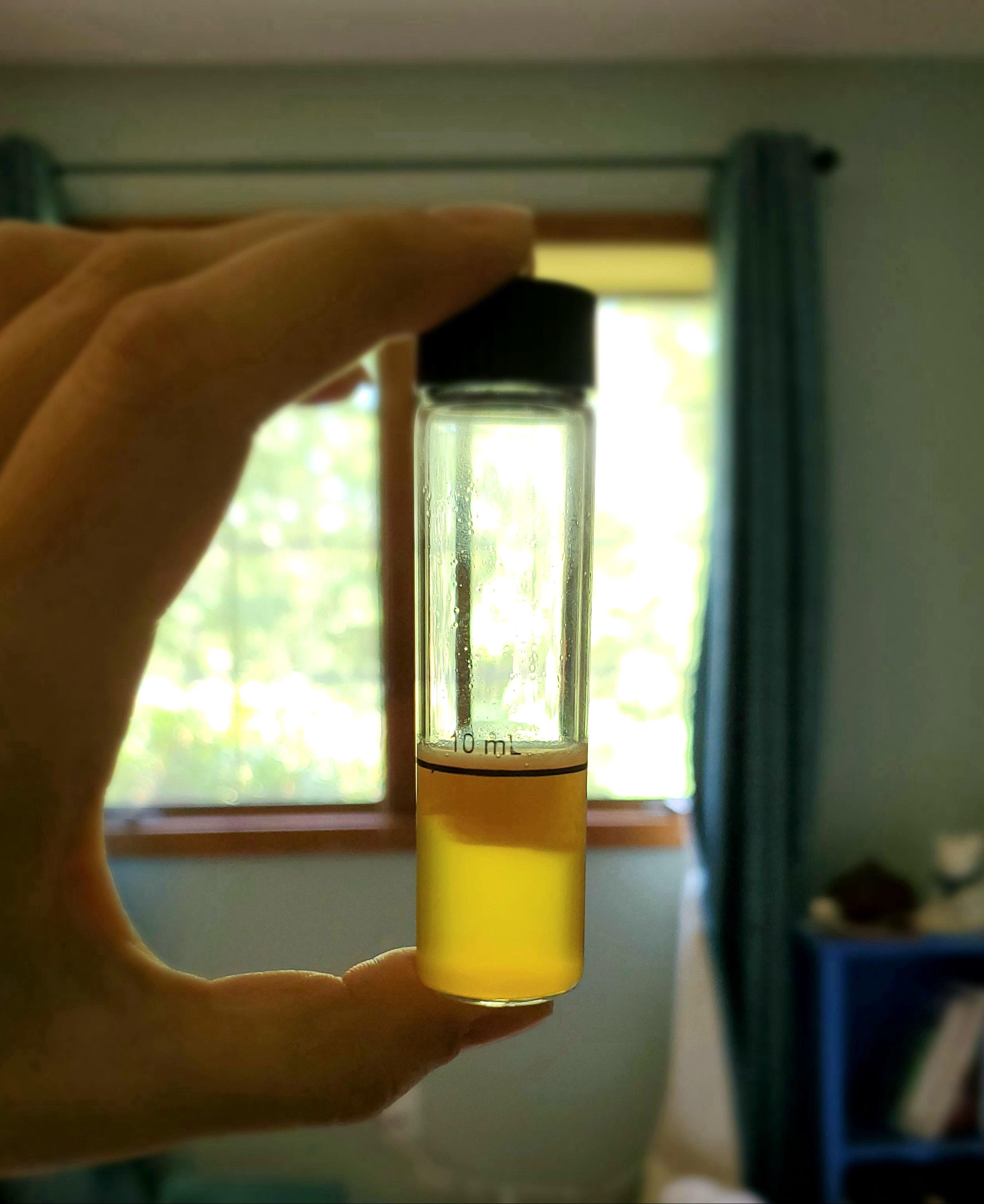 Beware of house water from this rain if you're on a well, positive