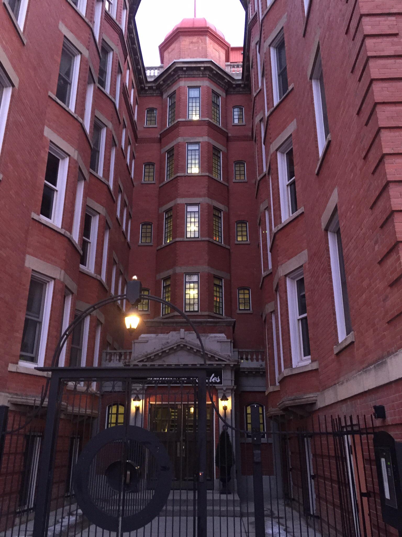 Anderson Estates is an old hotel built in 1912 in Lower Mount Royal