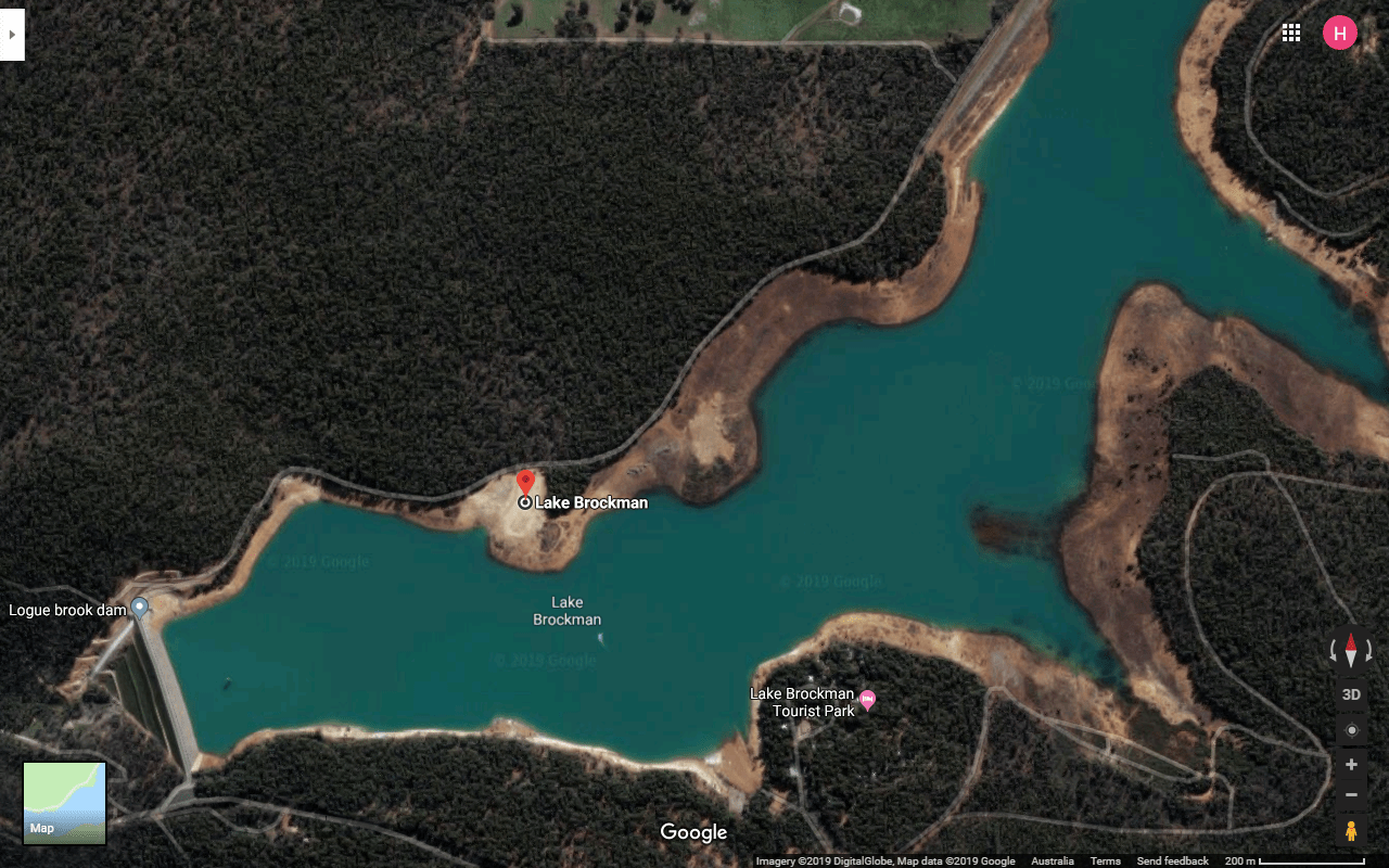 Anyone been to lake Brockman know if there is access on to the clearing