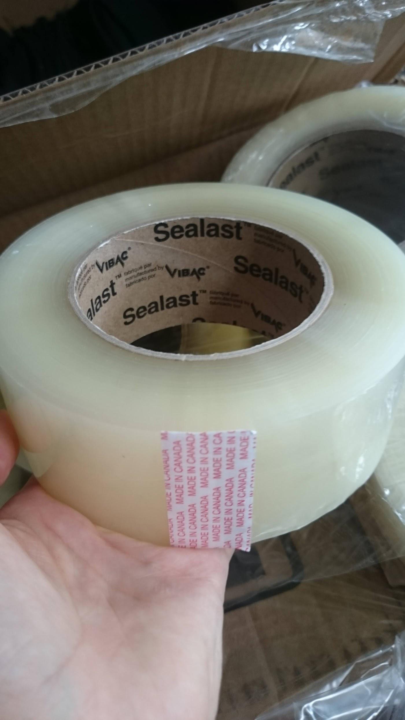 Sealast Packaging tape is made in Canada bought from costco online