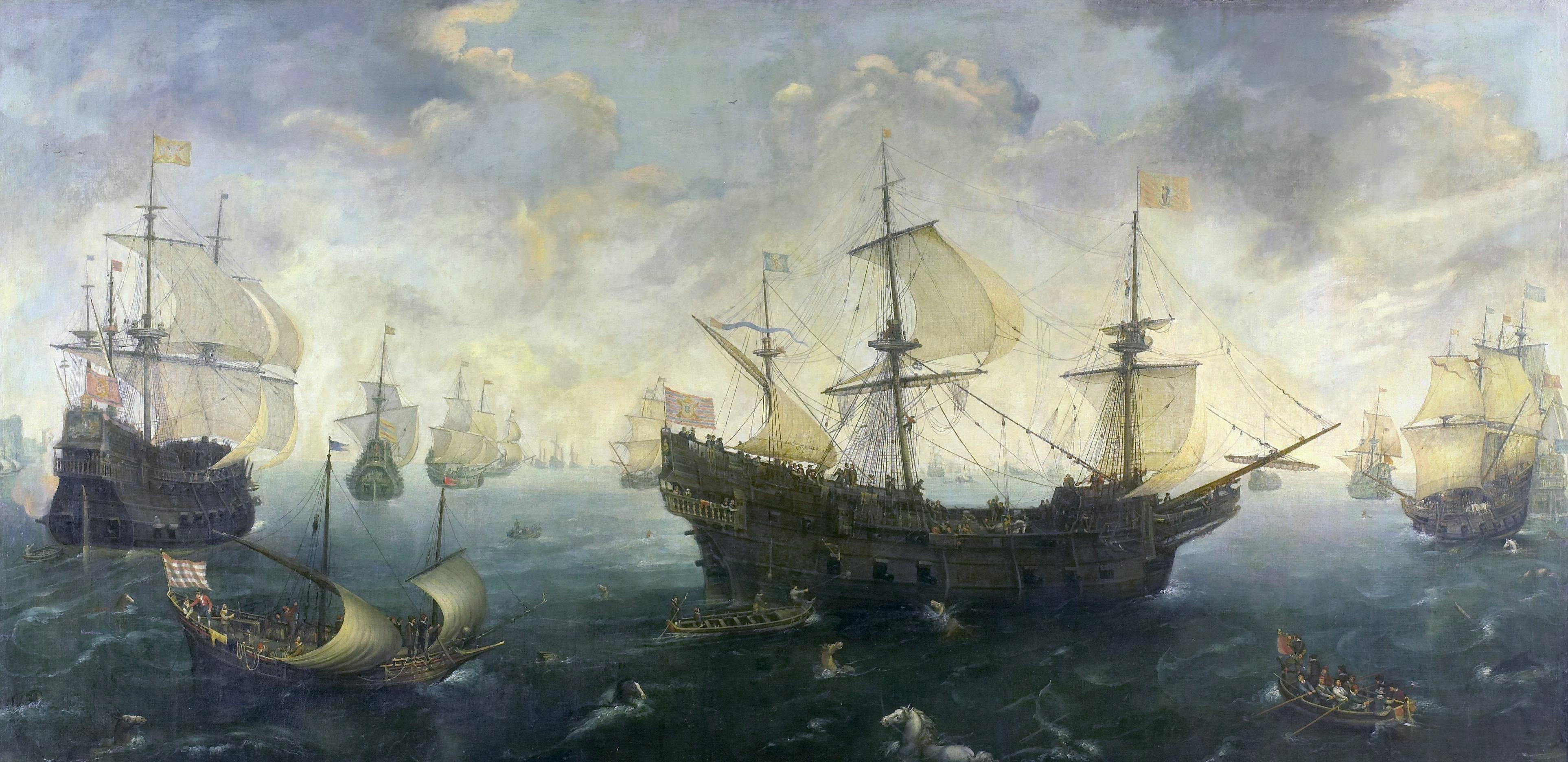 TDIH May 28, 1588, The Spanish Armada, with 130 ships and 30,000 men