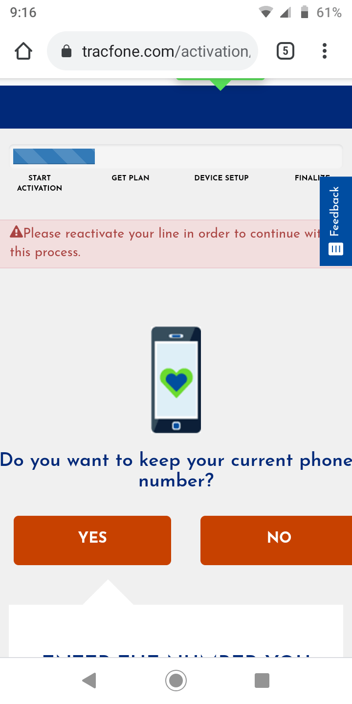 How to fix insecure connection tracfone kmpna