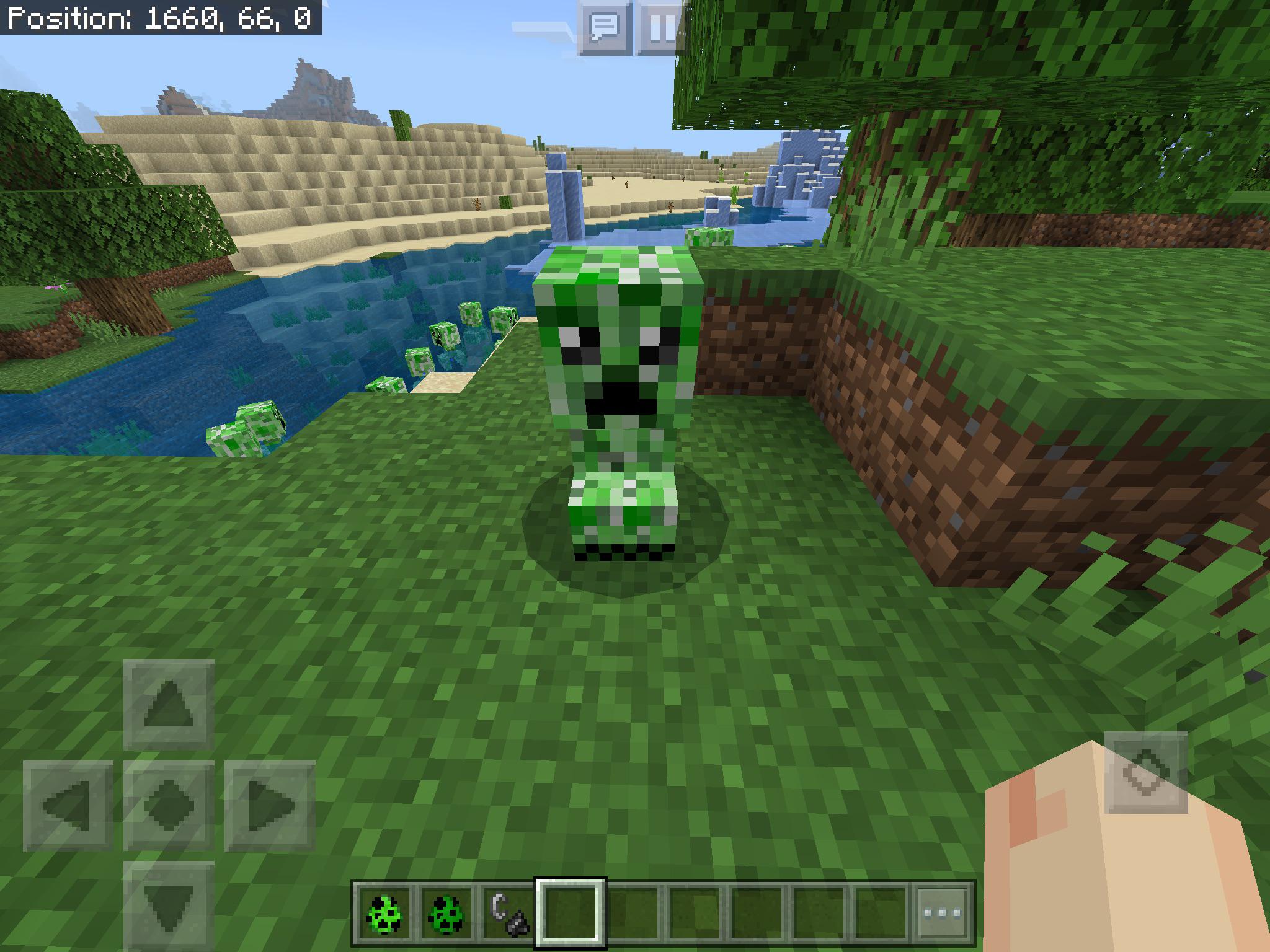 I made a baby creeper mod in Minecraft (here is the link to where I