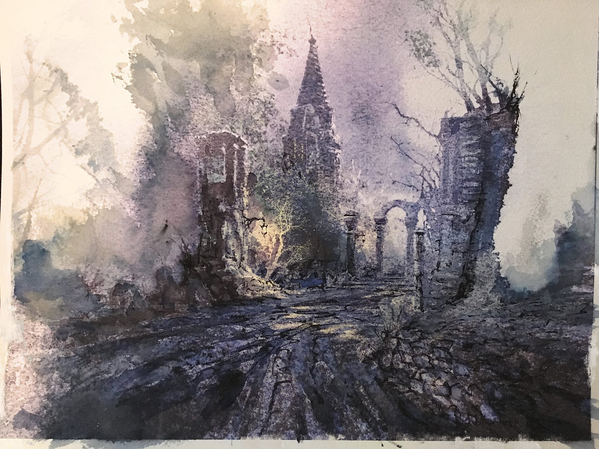 Ruins r/Watercolor