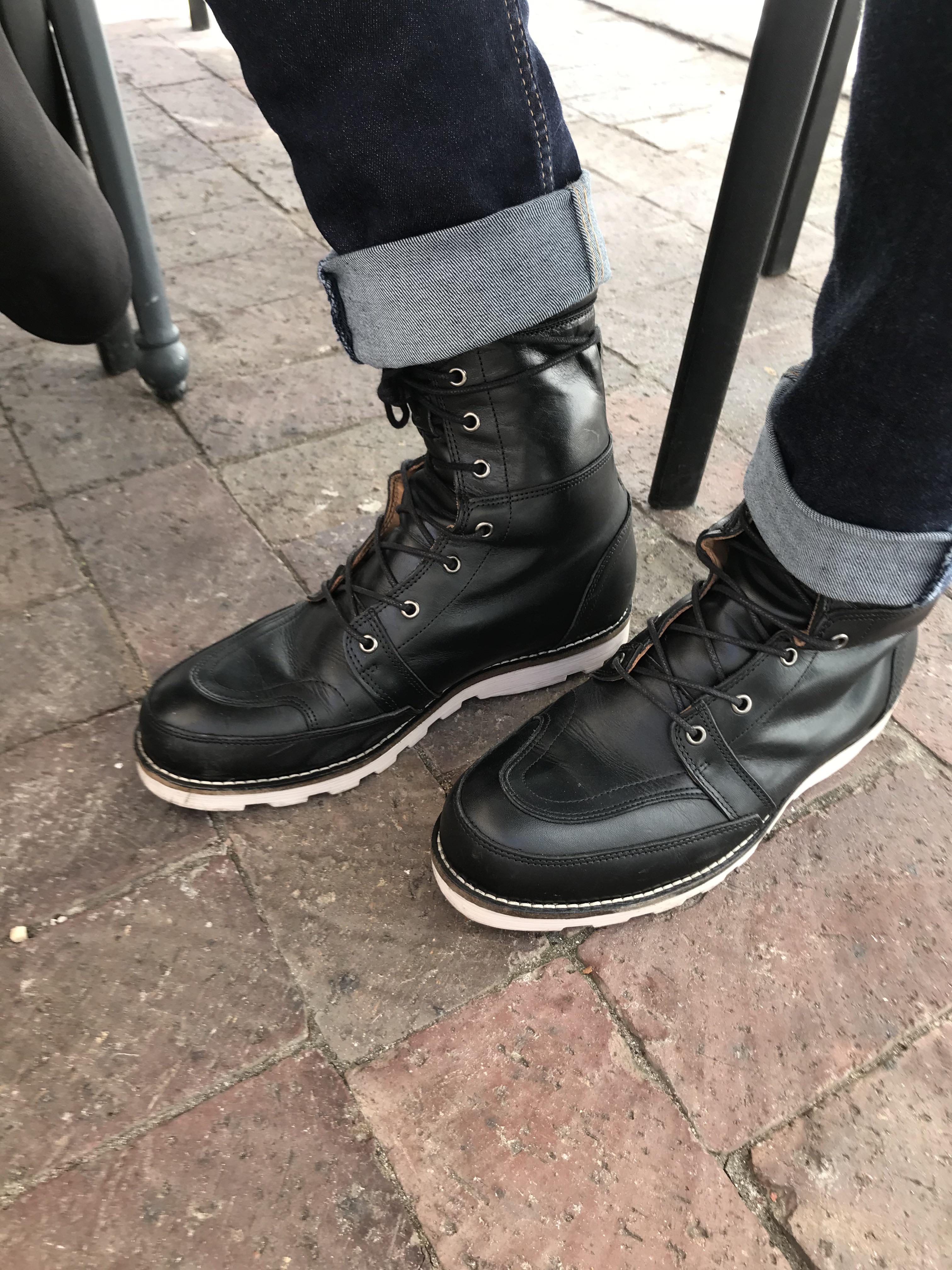 Triumph Stoke Boot ECE rated protective boot for motorcycling. r/Boots