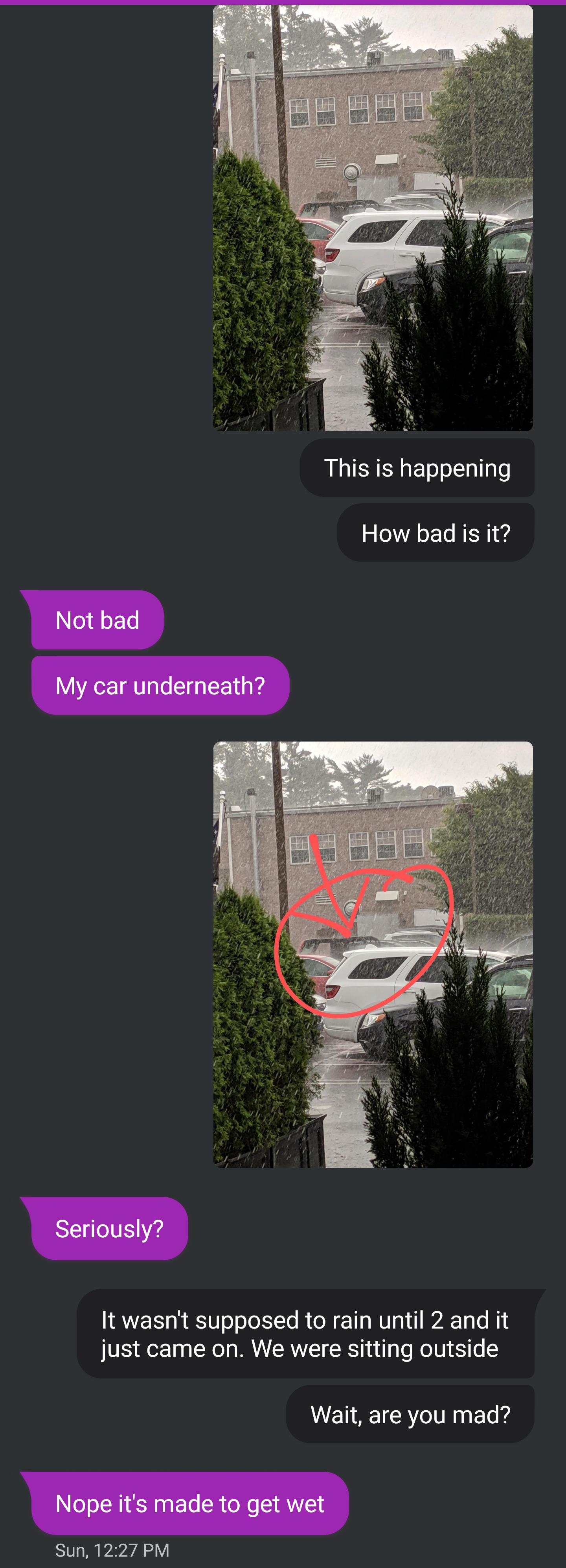 I guess its a good thing Jeeps have drain plugs. There was an