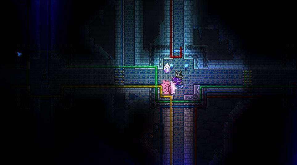 Wiring in a pvp world dungeon. May actually have a need for a junction