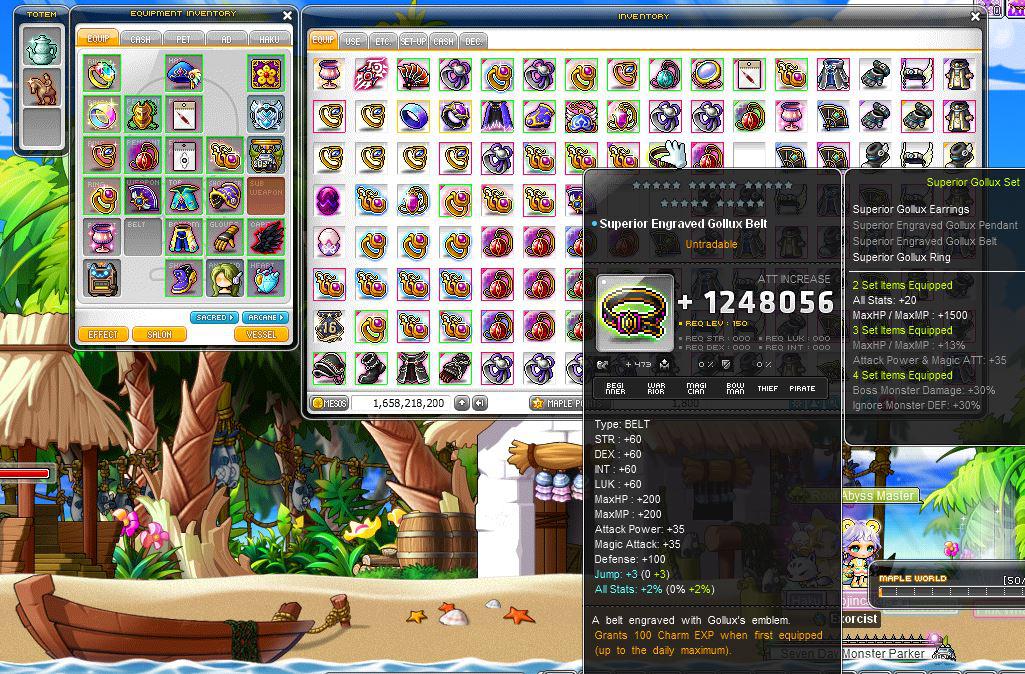 Fusion anvil and transfer hammer? Maplestory