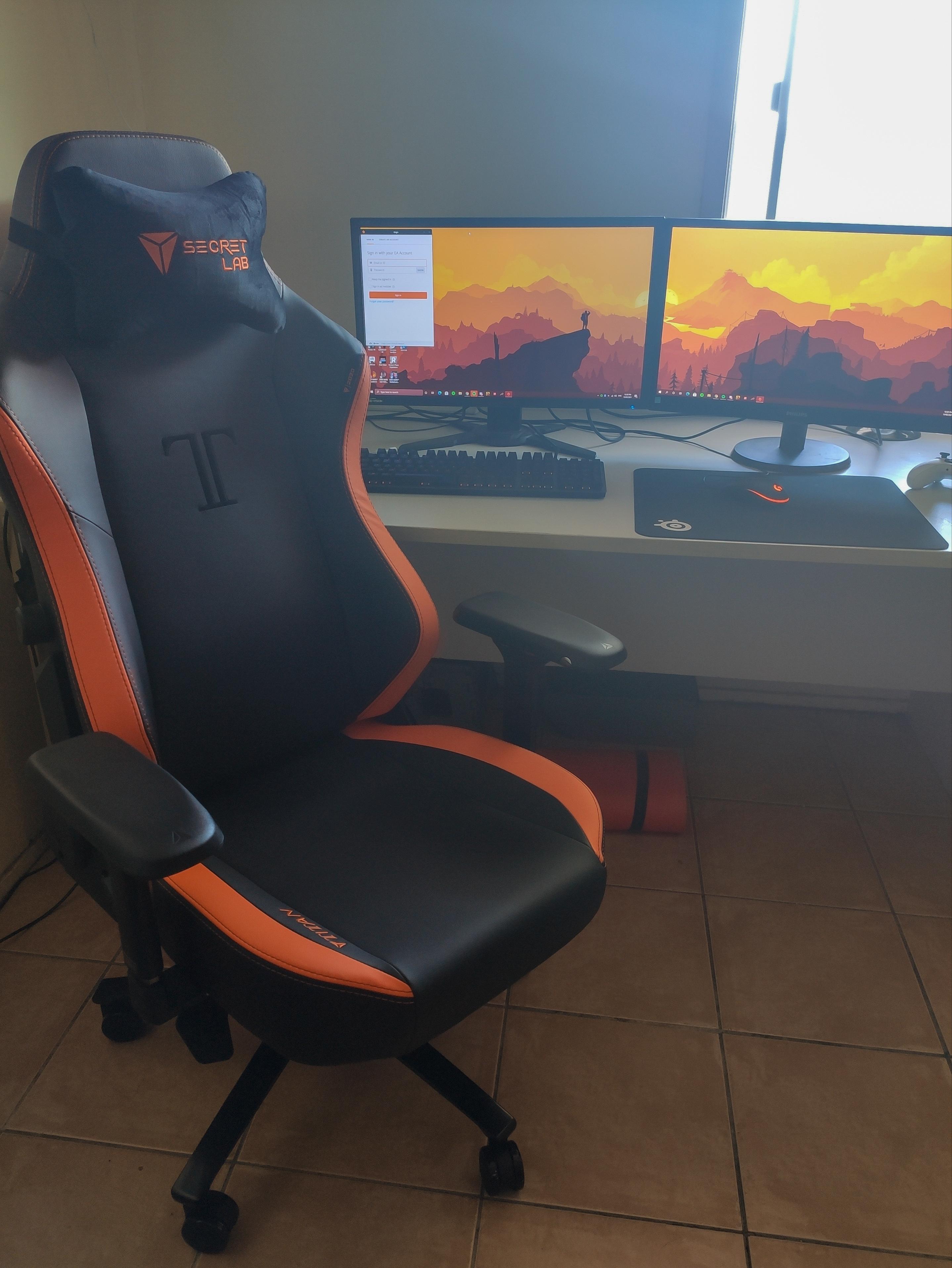 Been using my secret lab chair for about a week now, very comfortable
