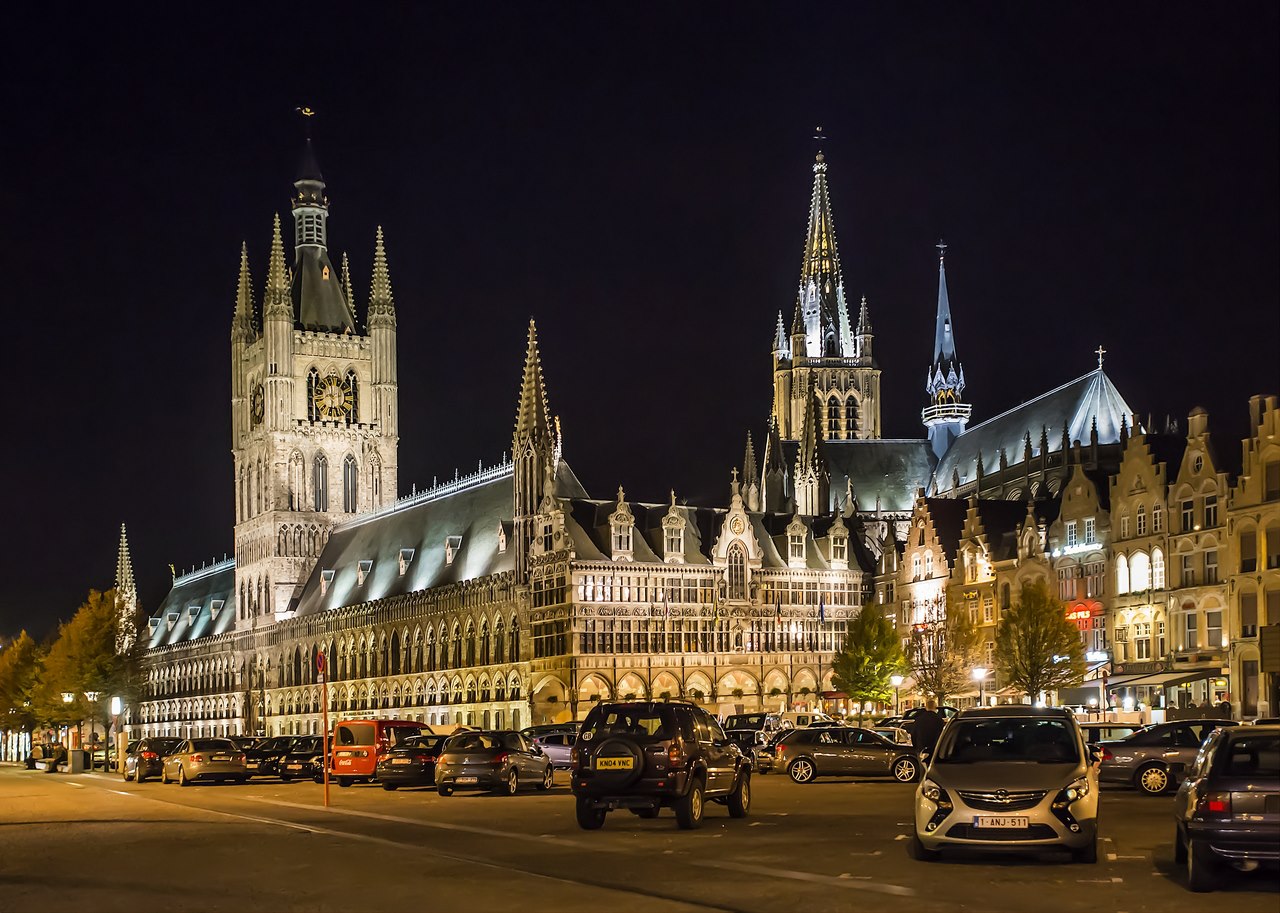 The dreamy skyline of Ypres, Belgium r/europe