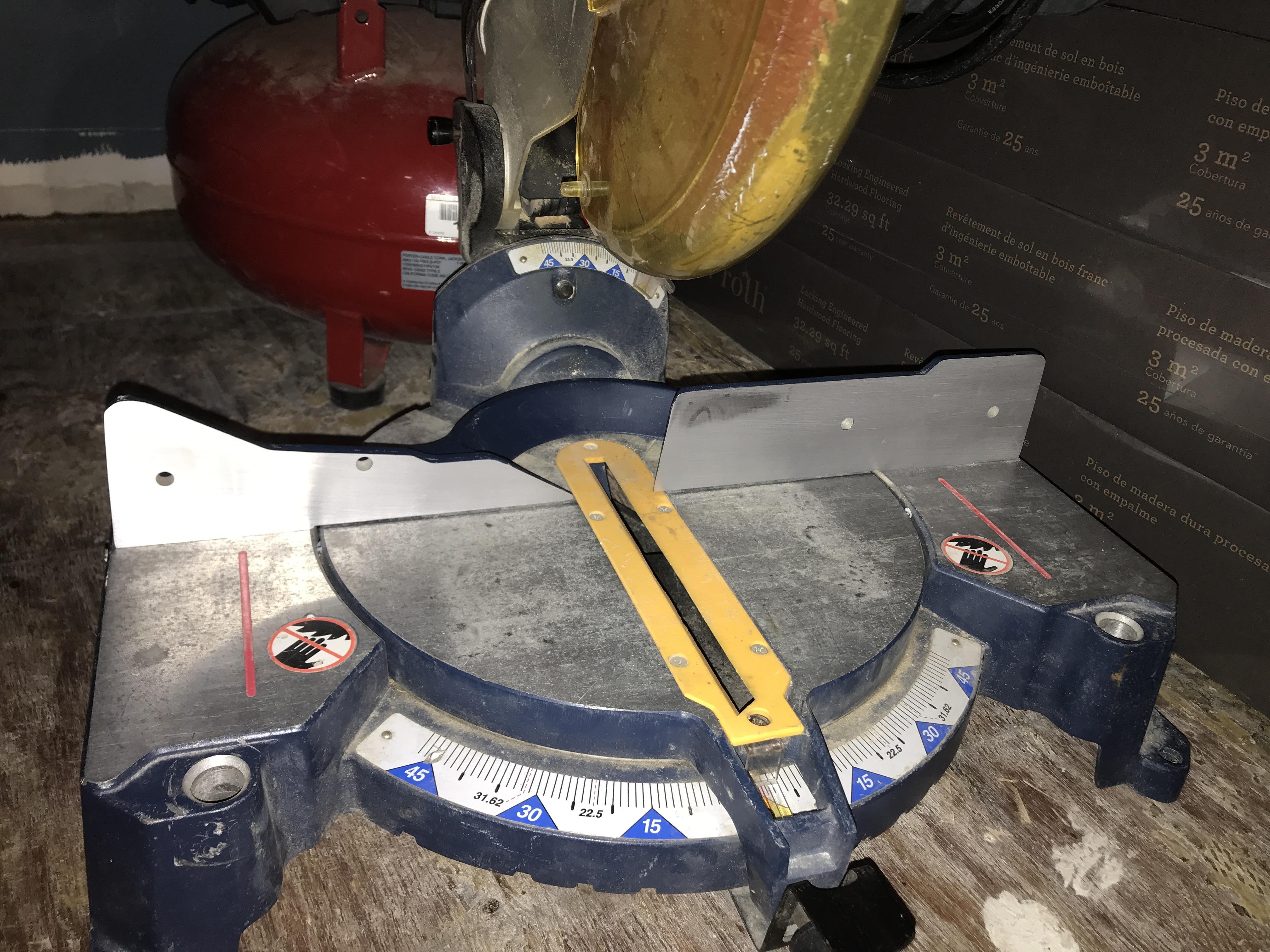 Ryobi TS1341 Trued Miter Fence r/woodworking