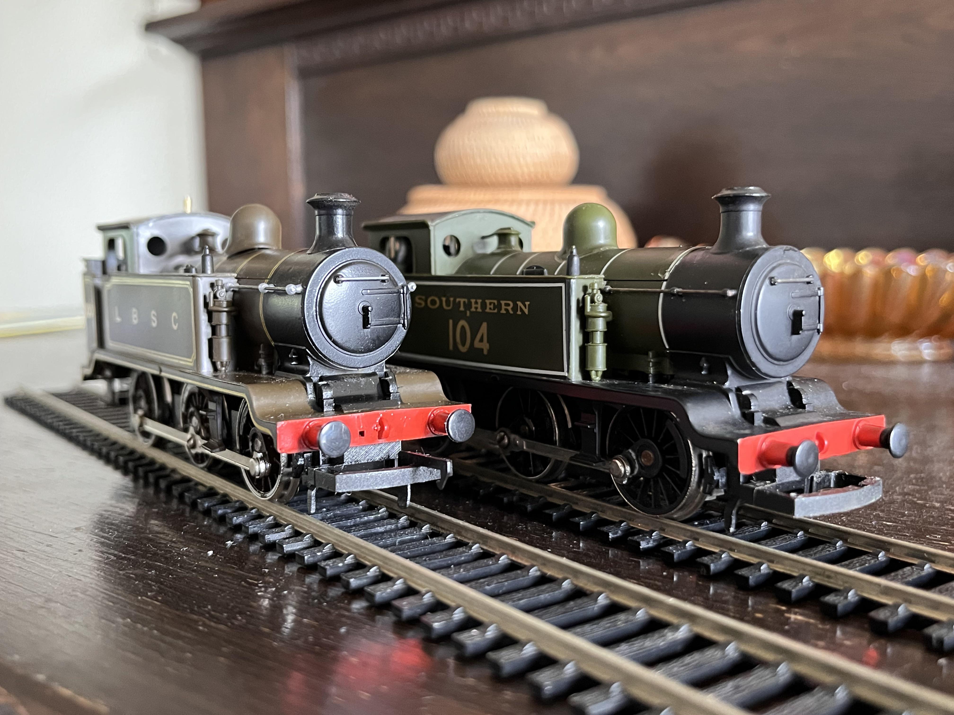 Recently picked up 2 old Hornby E2’s in LBSC and Southern liveries r
