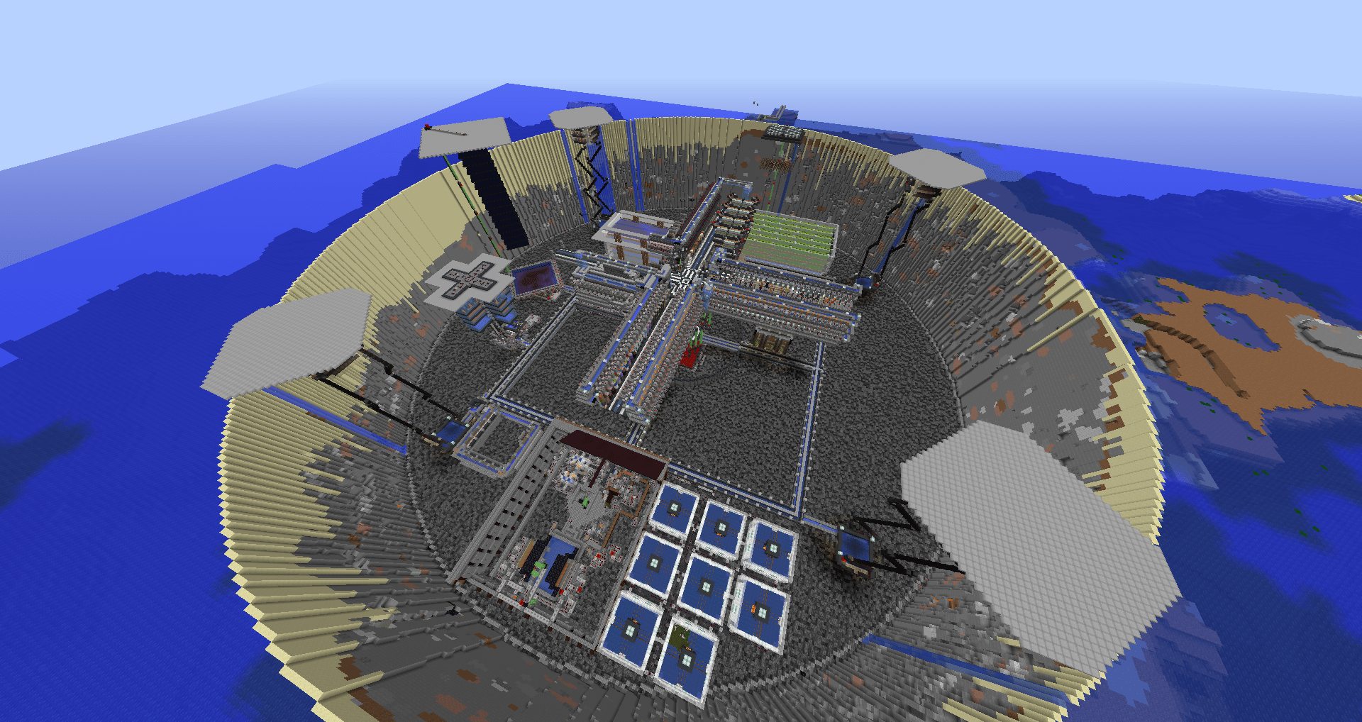 My SSP world Base after 2000 minecraft days! Minecraft