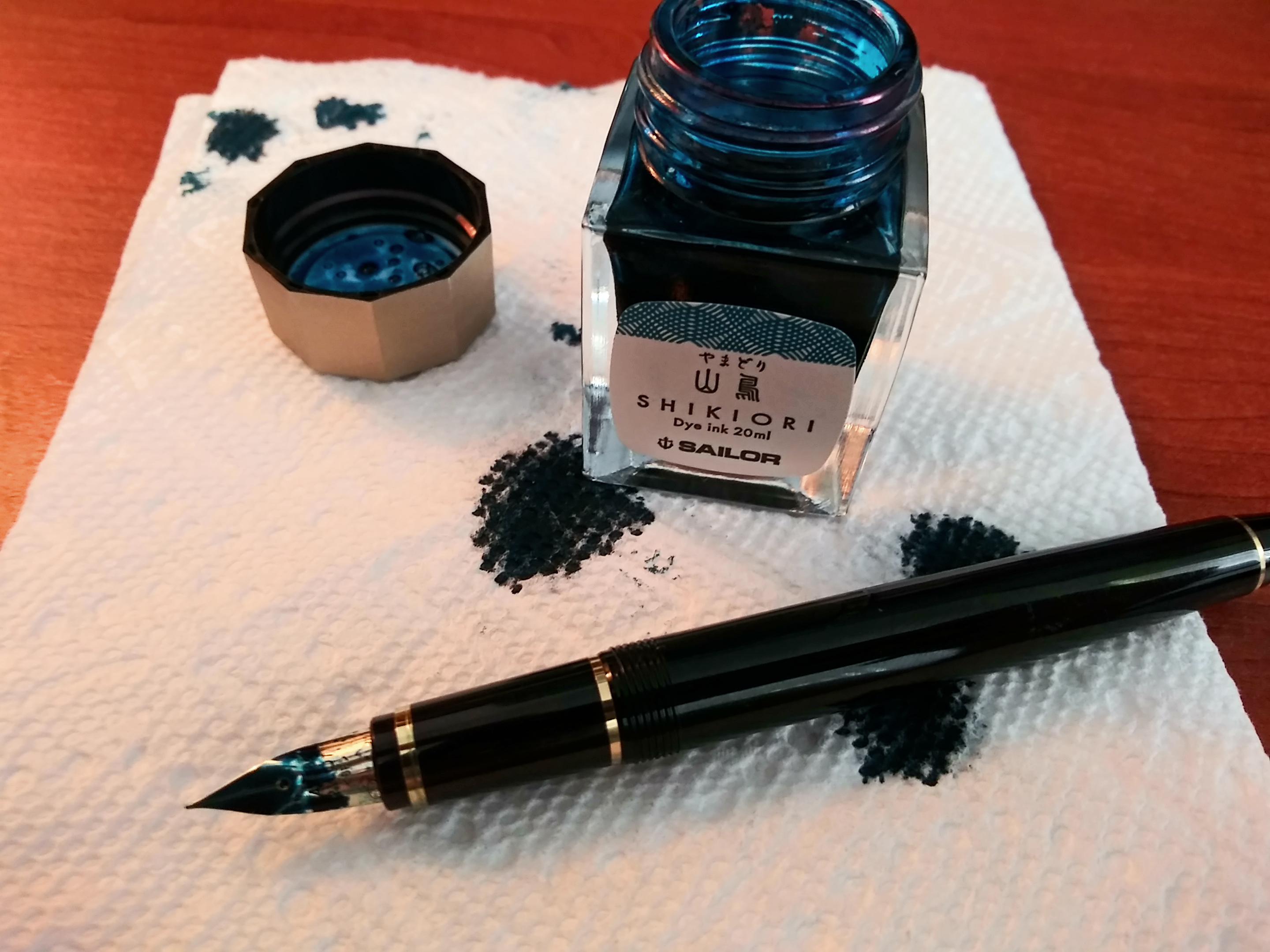 Freshly inked for another day of practice writing and 'brain dumping.' I love the way the ink