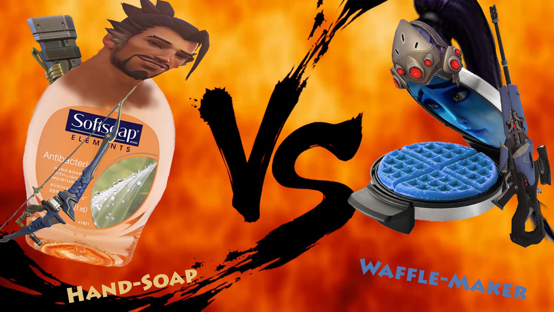 Hand Soap vs. Waffle Maker just a meme i want to share r/Overwatch_Memes