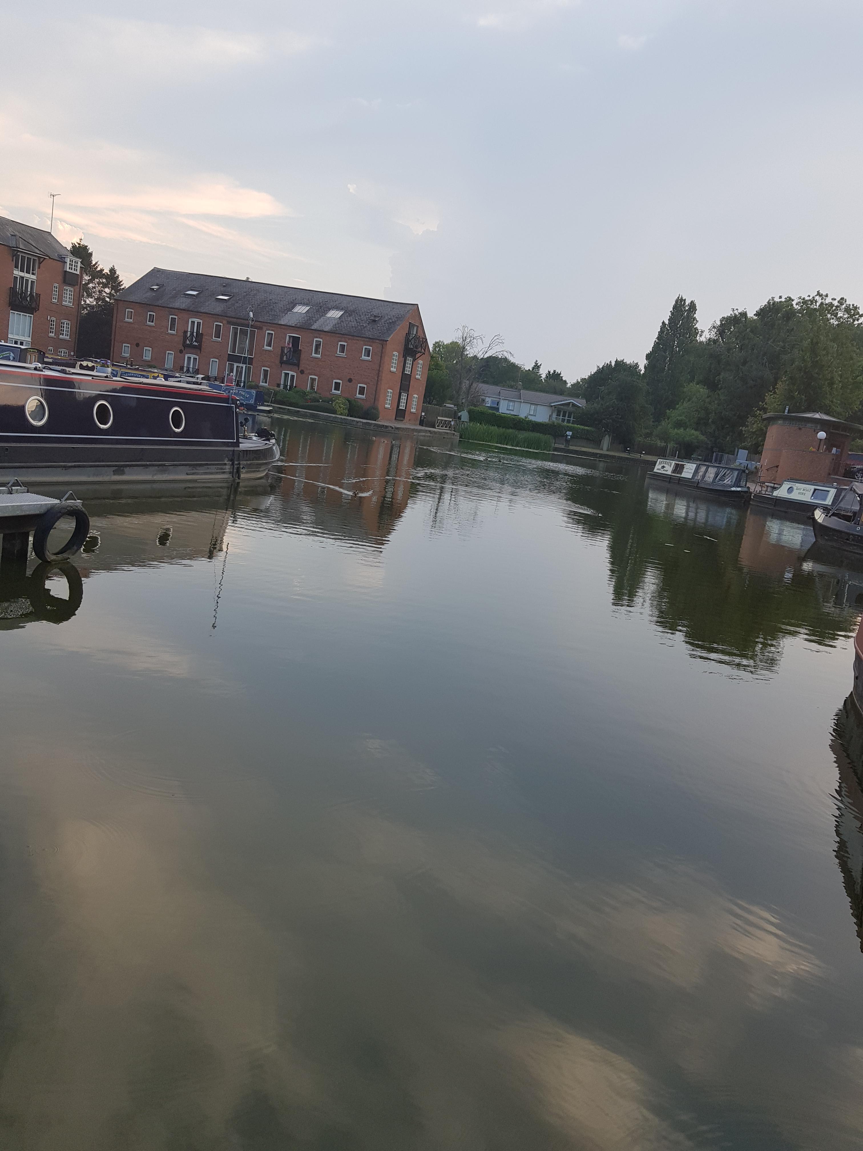 Market harborough canal, united kingdom r/europe
