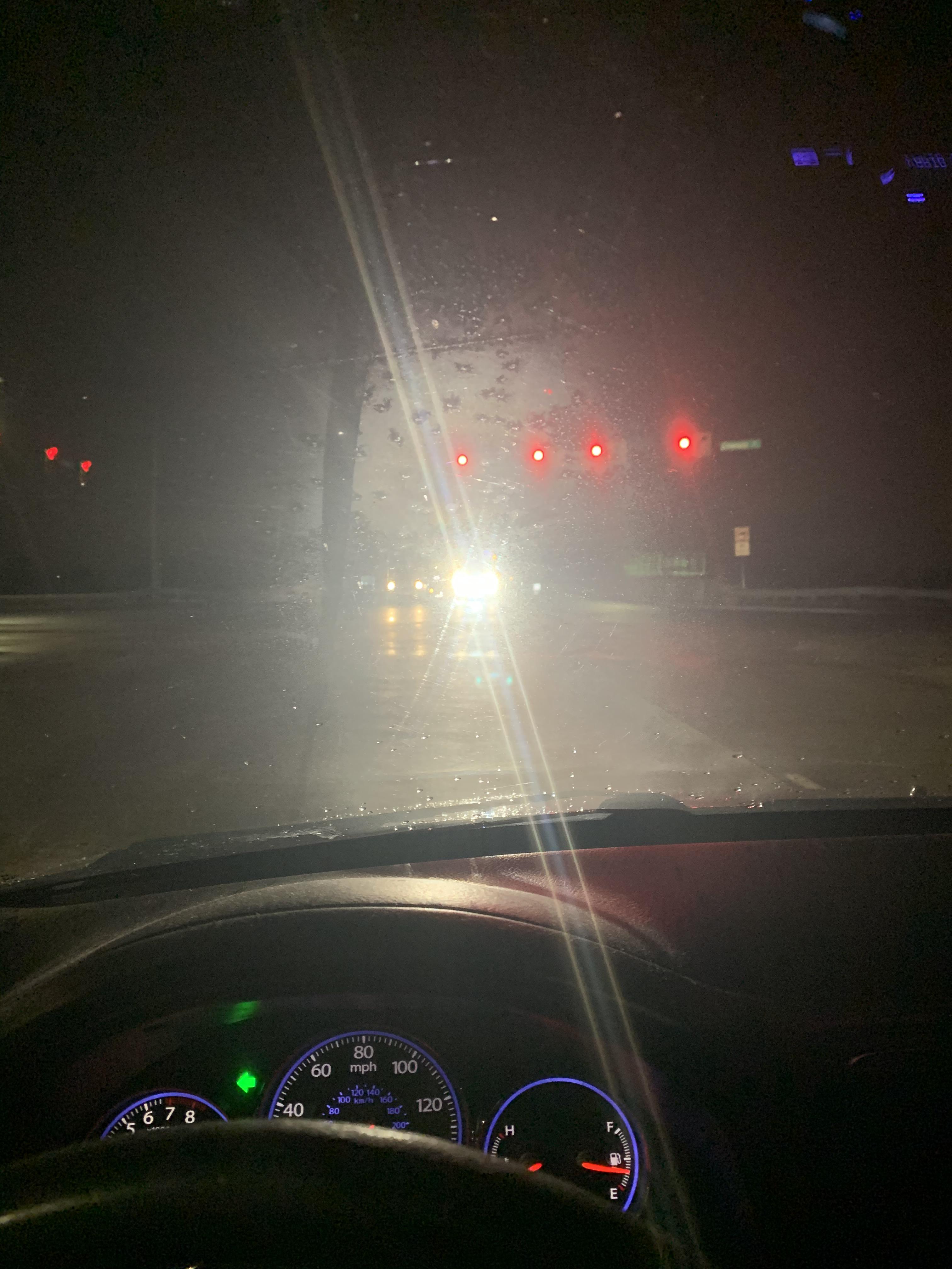 When light sensitivity and halos make every light look like this.. r