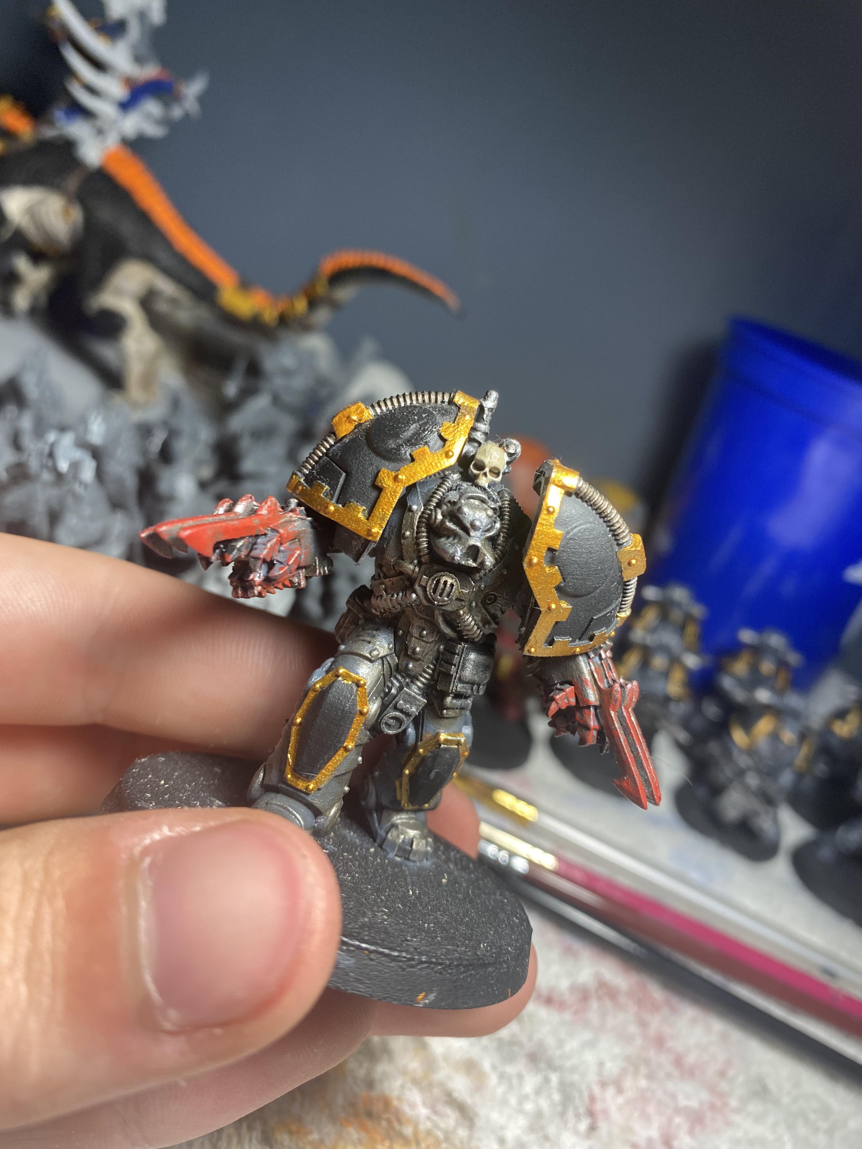 Custom Tyberos the Red Wake I built using the model as well