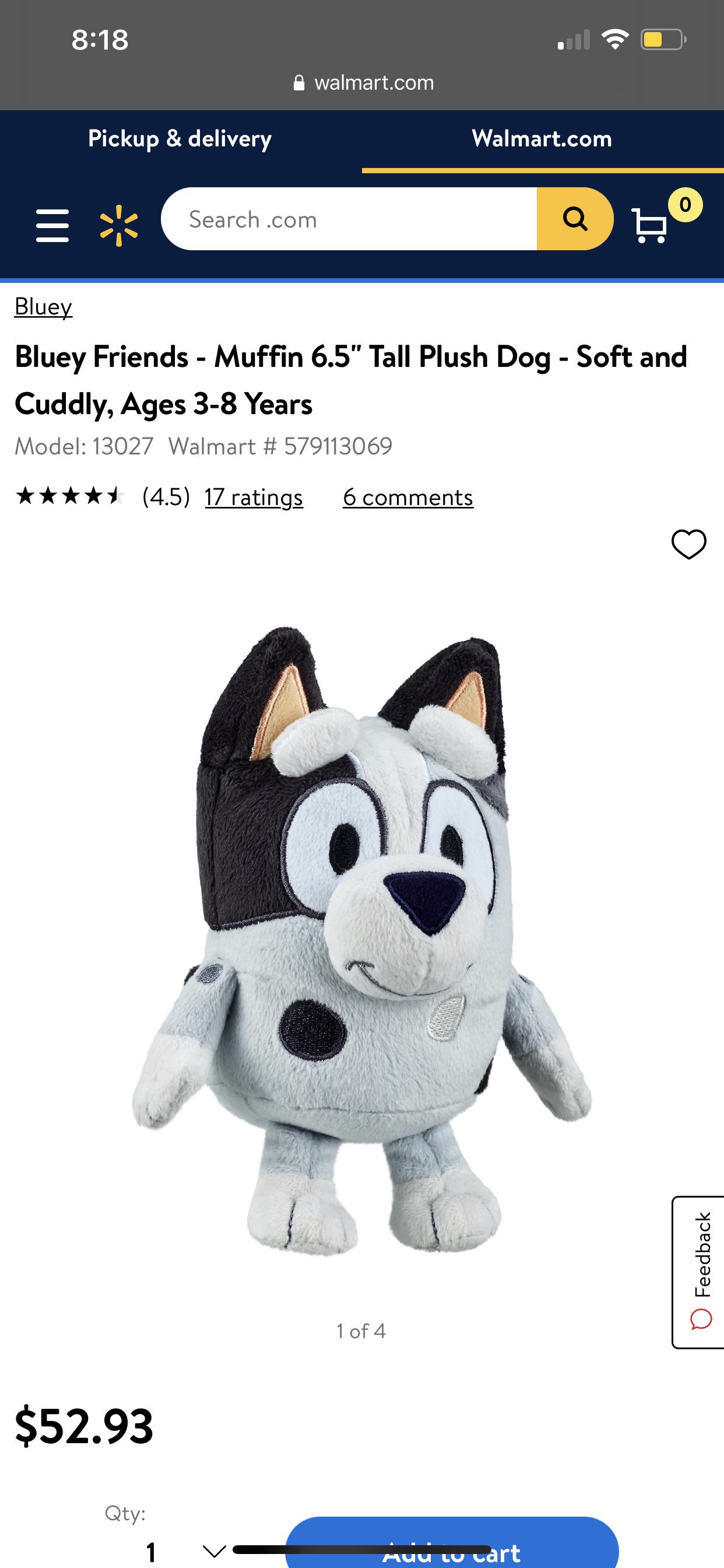 Muffin really is special, I guess 👀 r/bluey