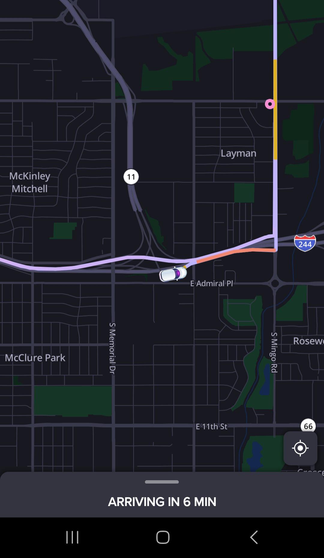 What do the different colored lines on the route mean? I think the