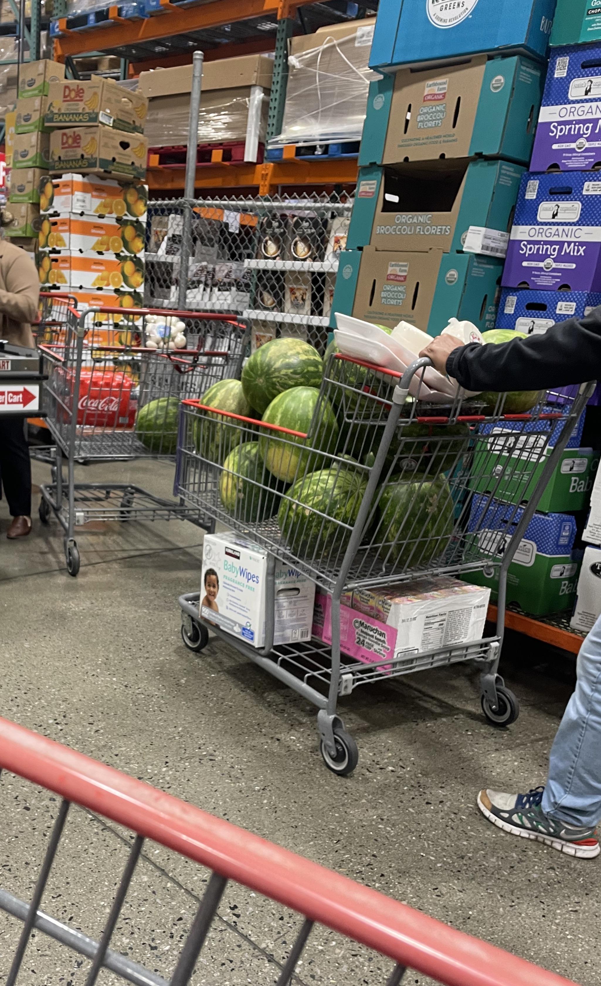 Came across the biggest Costco watermelon fan r/Costco