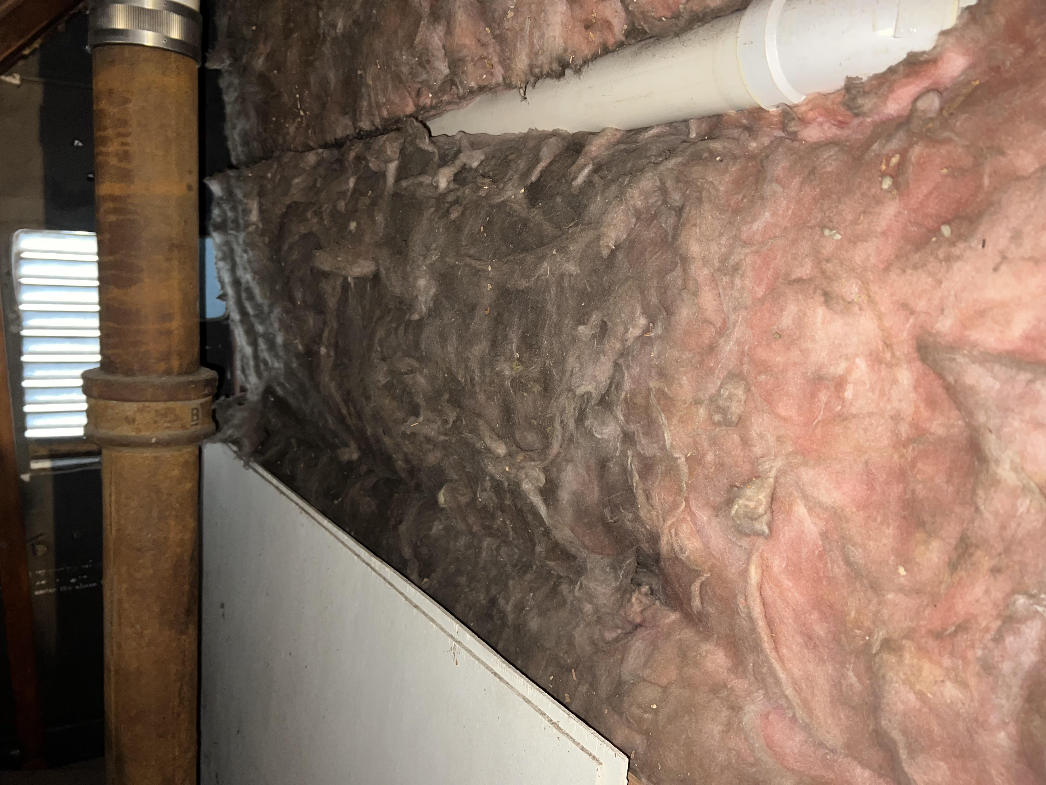 We have pipes to an upstairs bathroom run through a knee wall attic. We