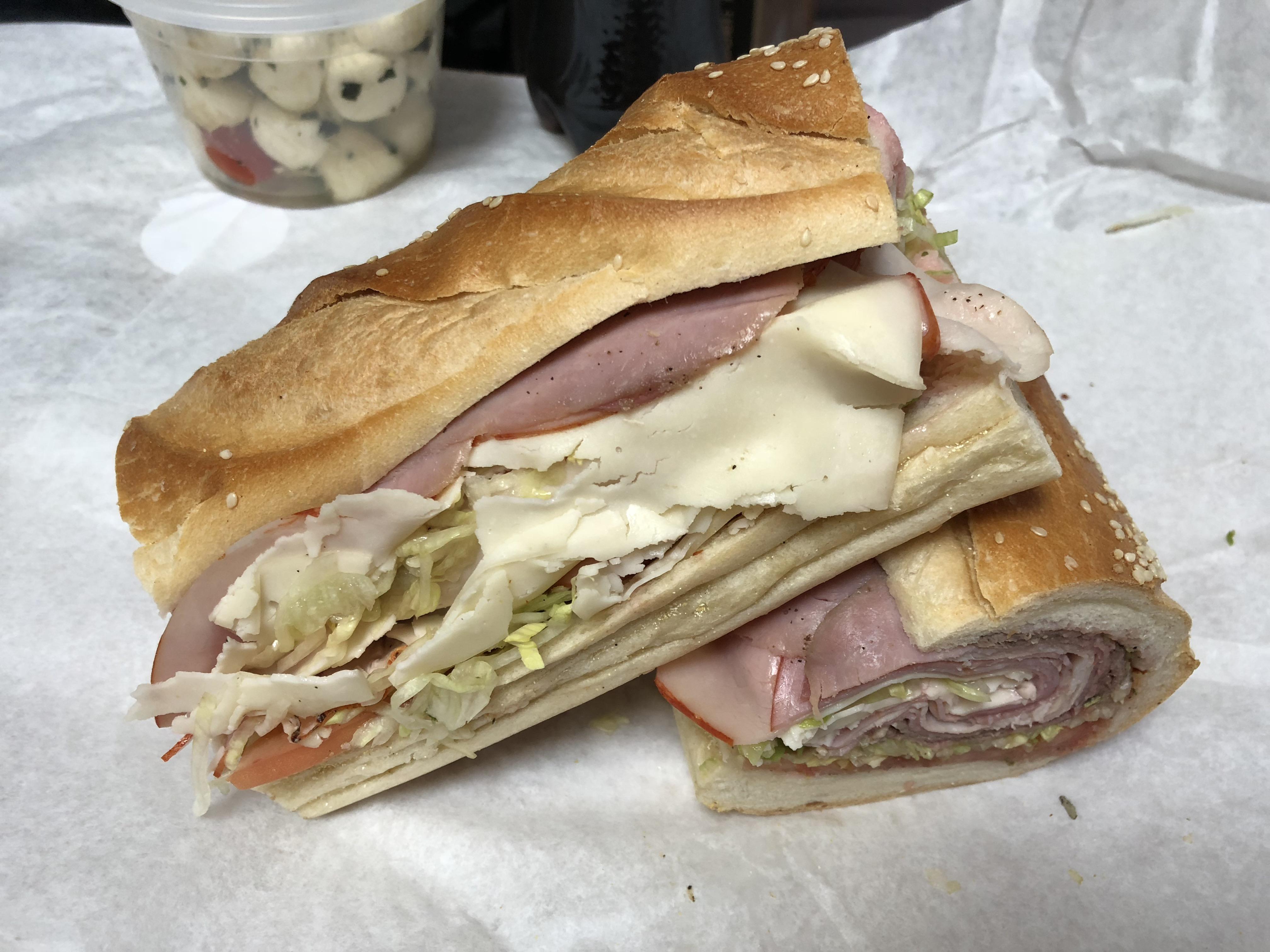 [I Ate] “The Mess” salami, capicola, turkey roast beef, peppered ham