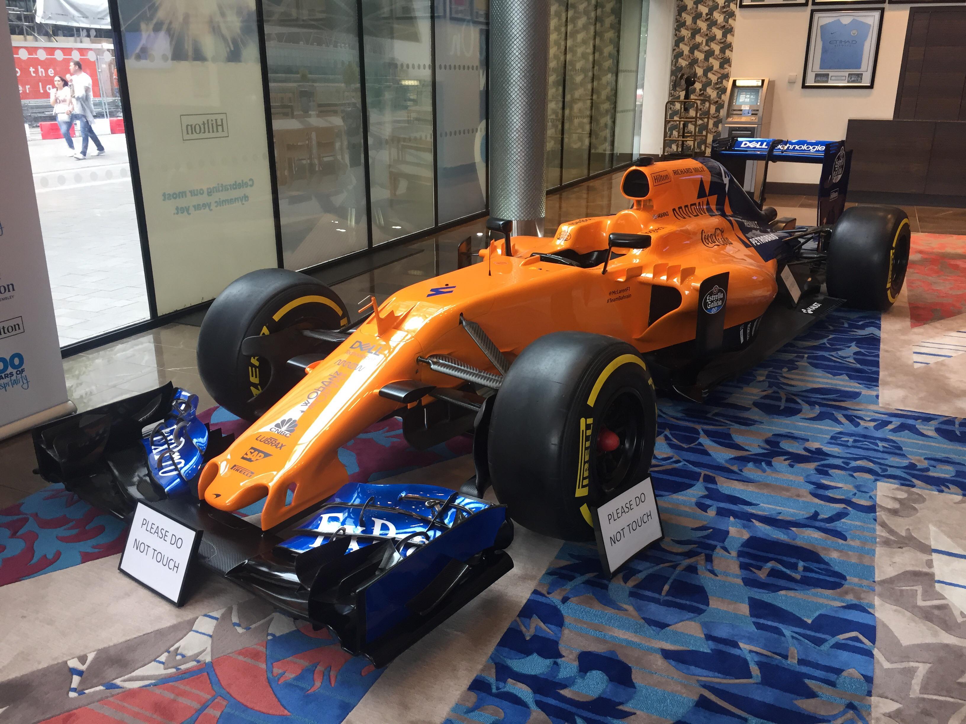Wembley Hilton has a shiny car! r/formula1