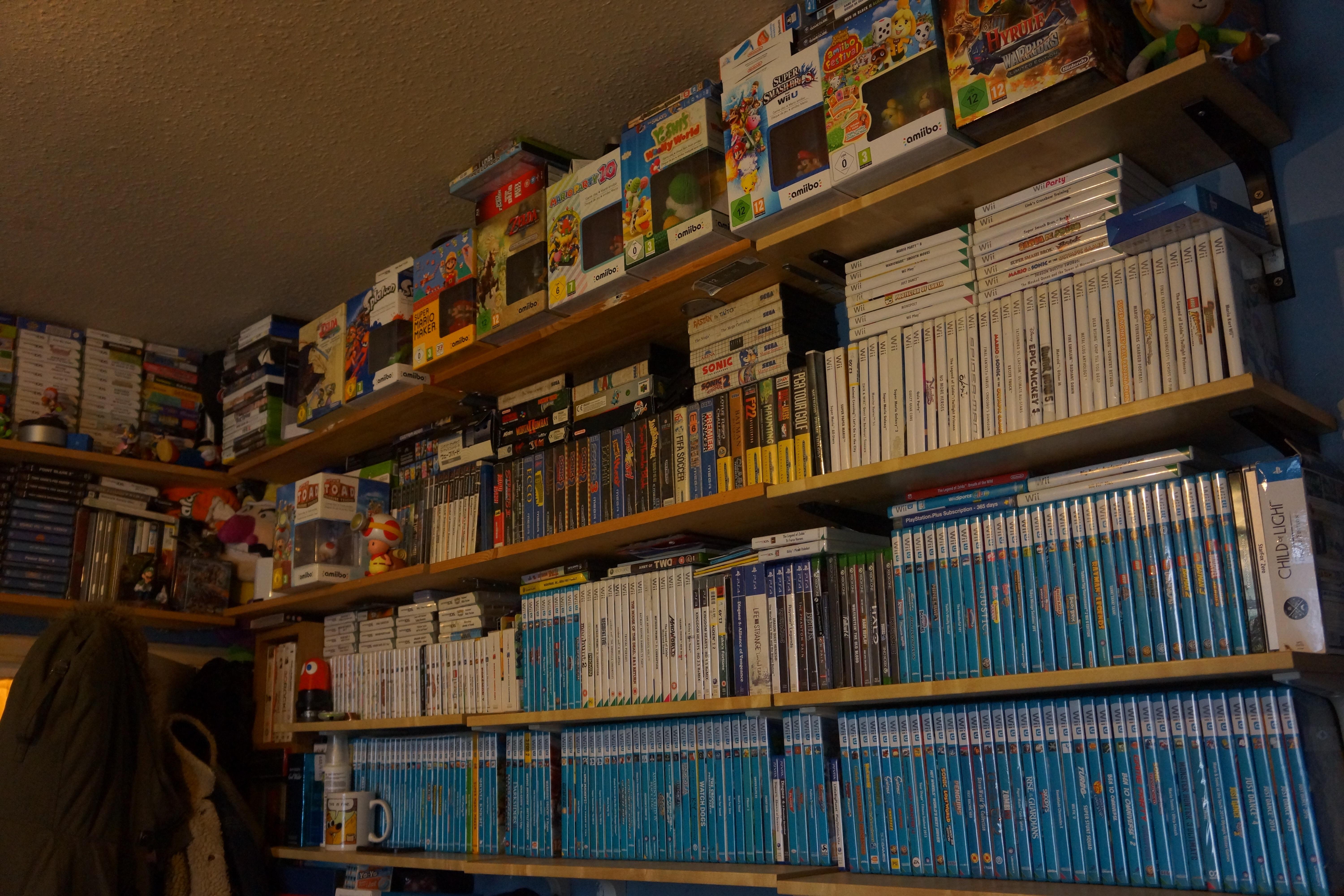 My PAL Wii U collection! Only 17 to go! r/wiiu