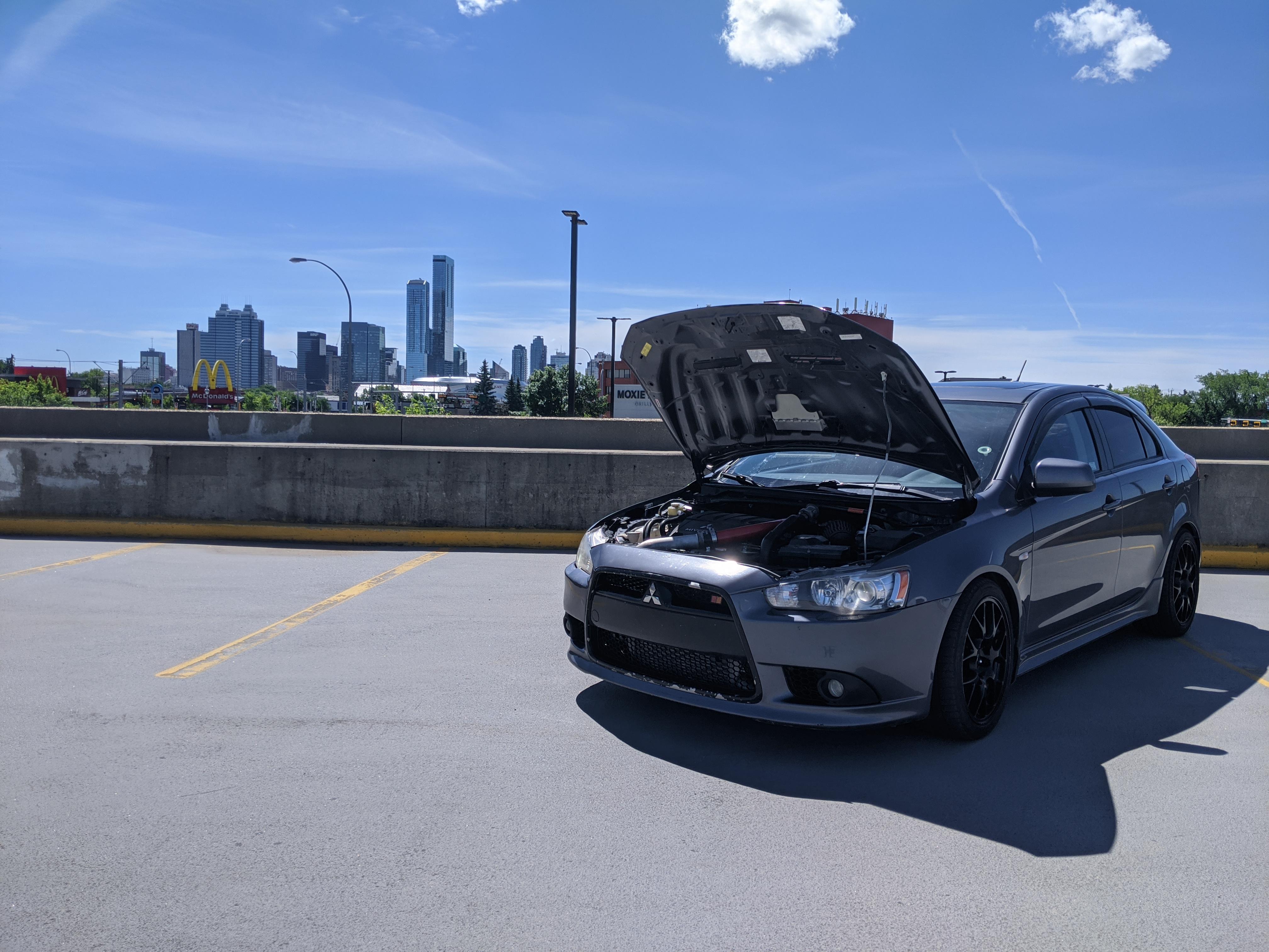 Finished my TD05/Evo swapped Ralliart Sportback yesterday! (Parts list