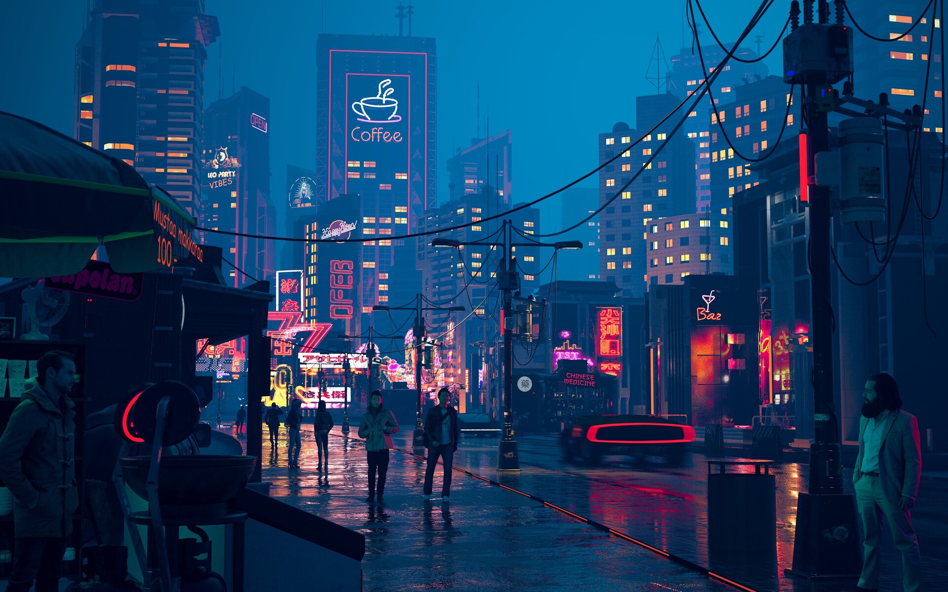Neon nights HD Wallpapers