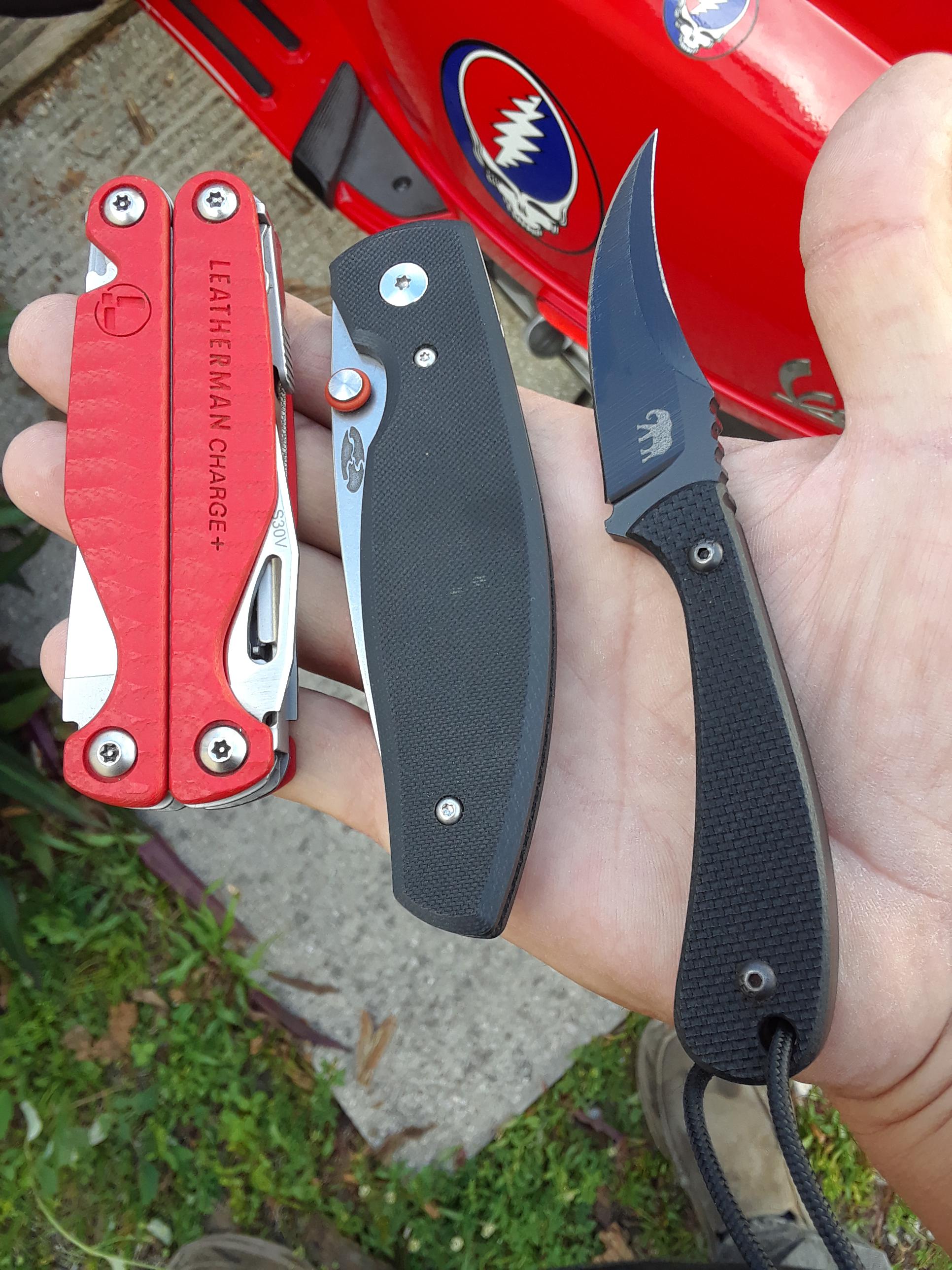 Today's carry, swapped out the fancy cf scales for some grippy g10 for