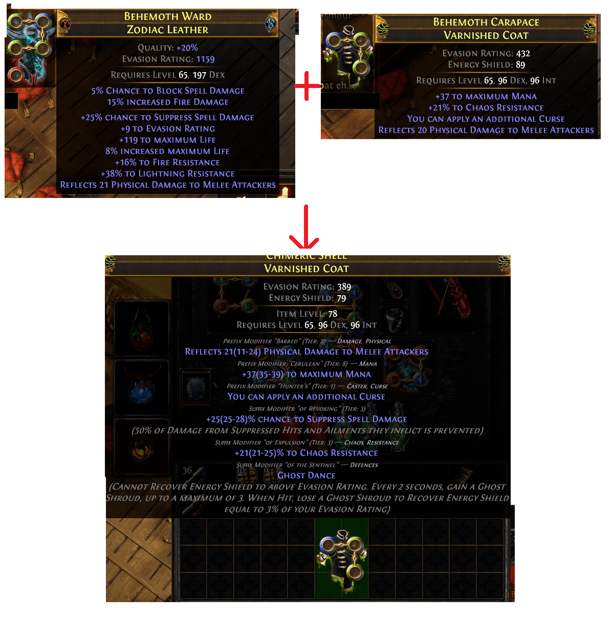 Armour just gave me Ghost Dance r/pathofexile