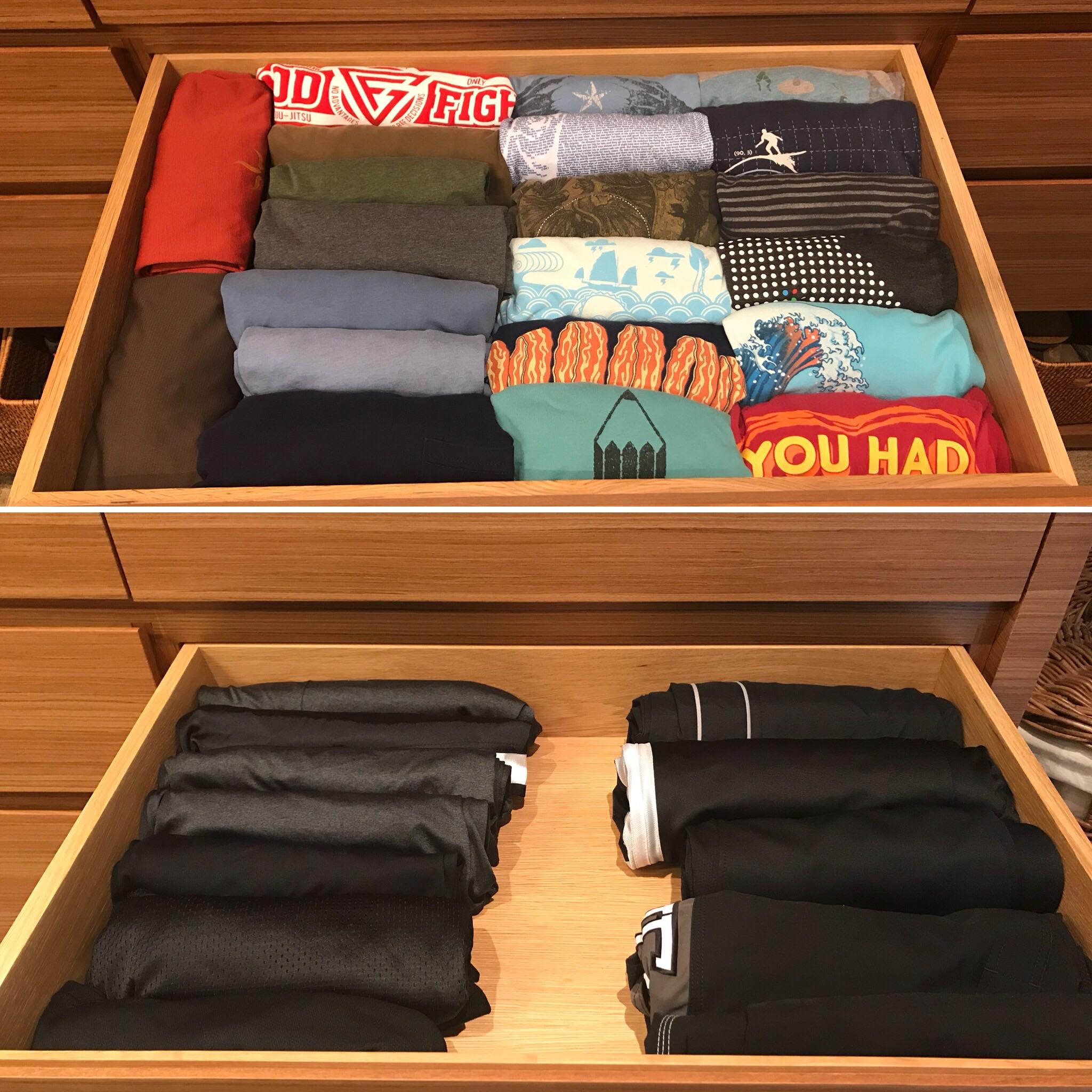 File folding and Rolling is a game changer! 10/10 rolling