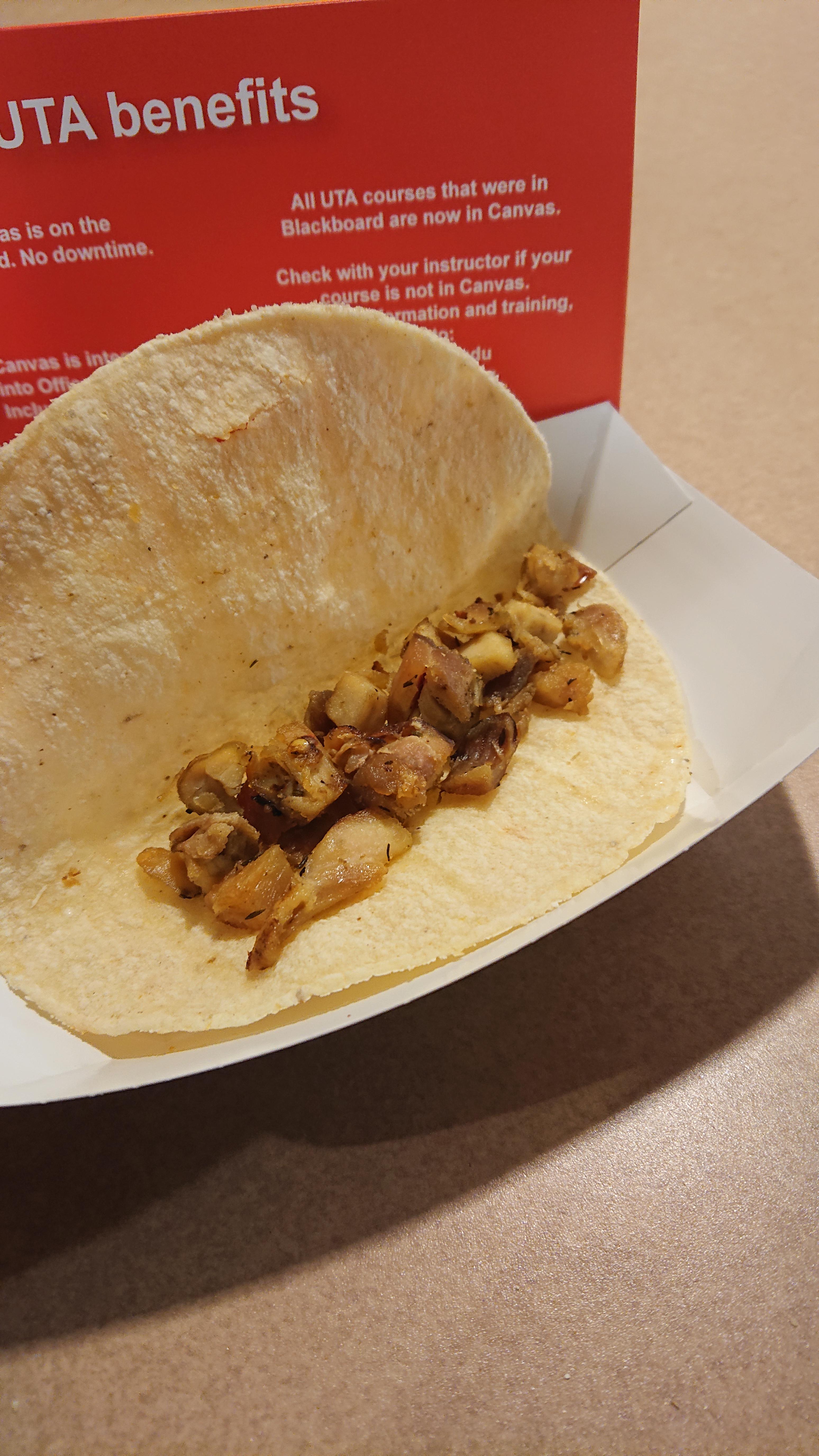 "Chicken quesadilla" courtesy of UTA dining services utarlington