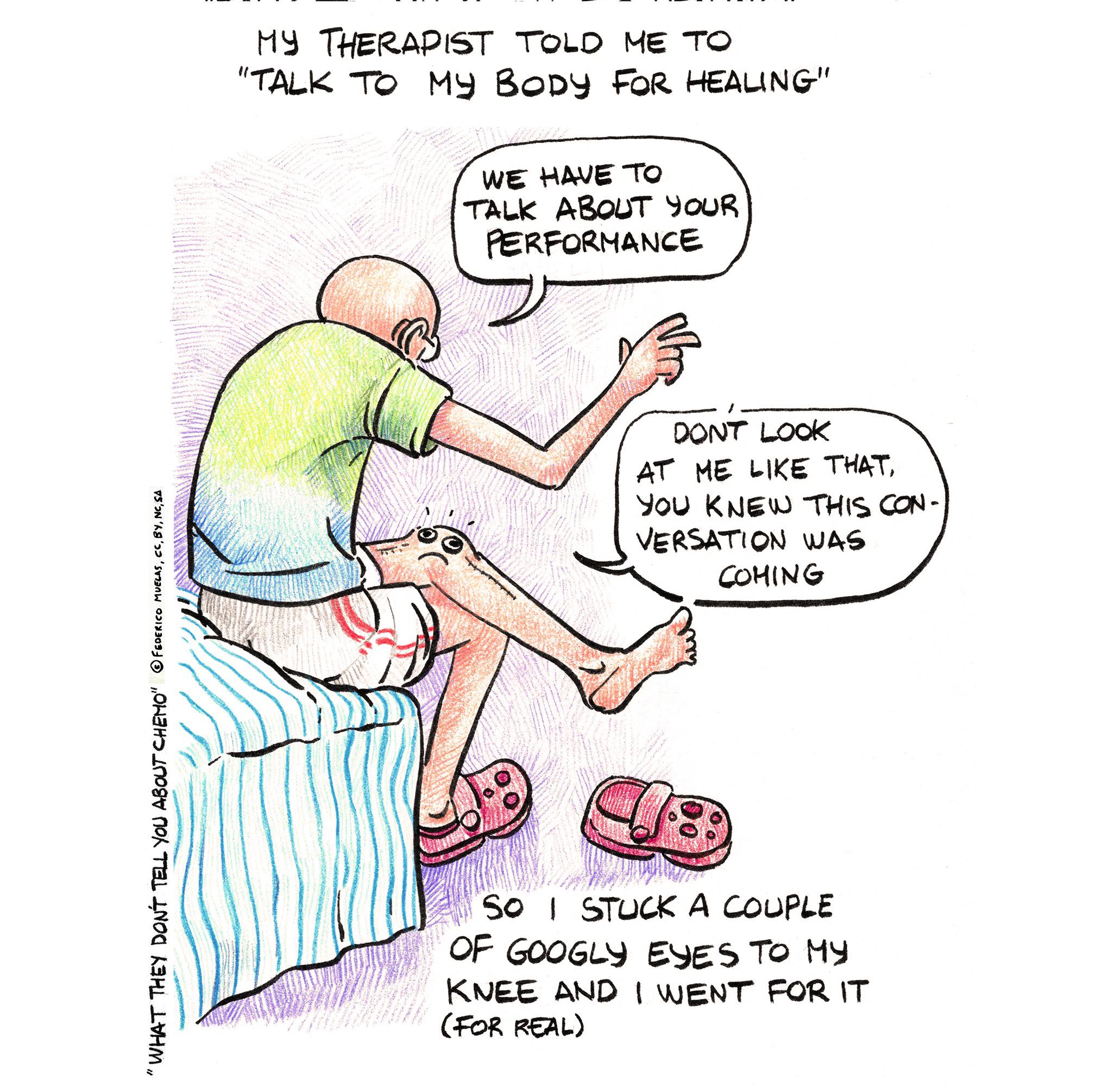 “What They Don’t Tell You About Chemo“ [OC], physical therapy phase r