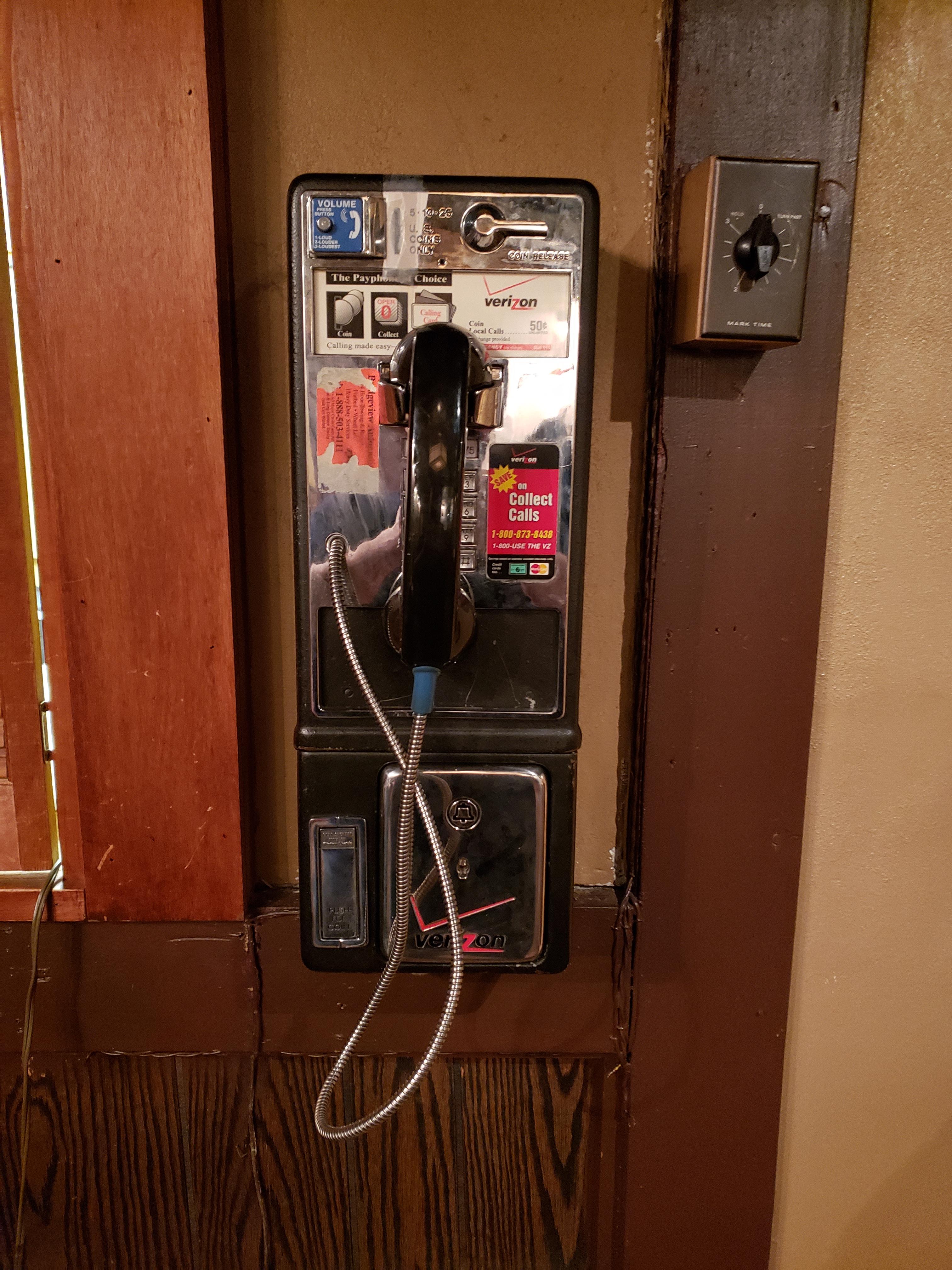 Pay Phones still exist, even though it's decorative r/nostalgia
