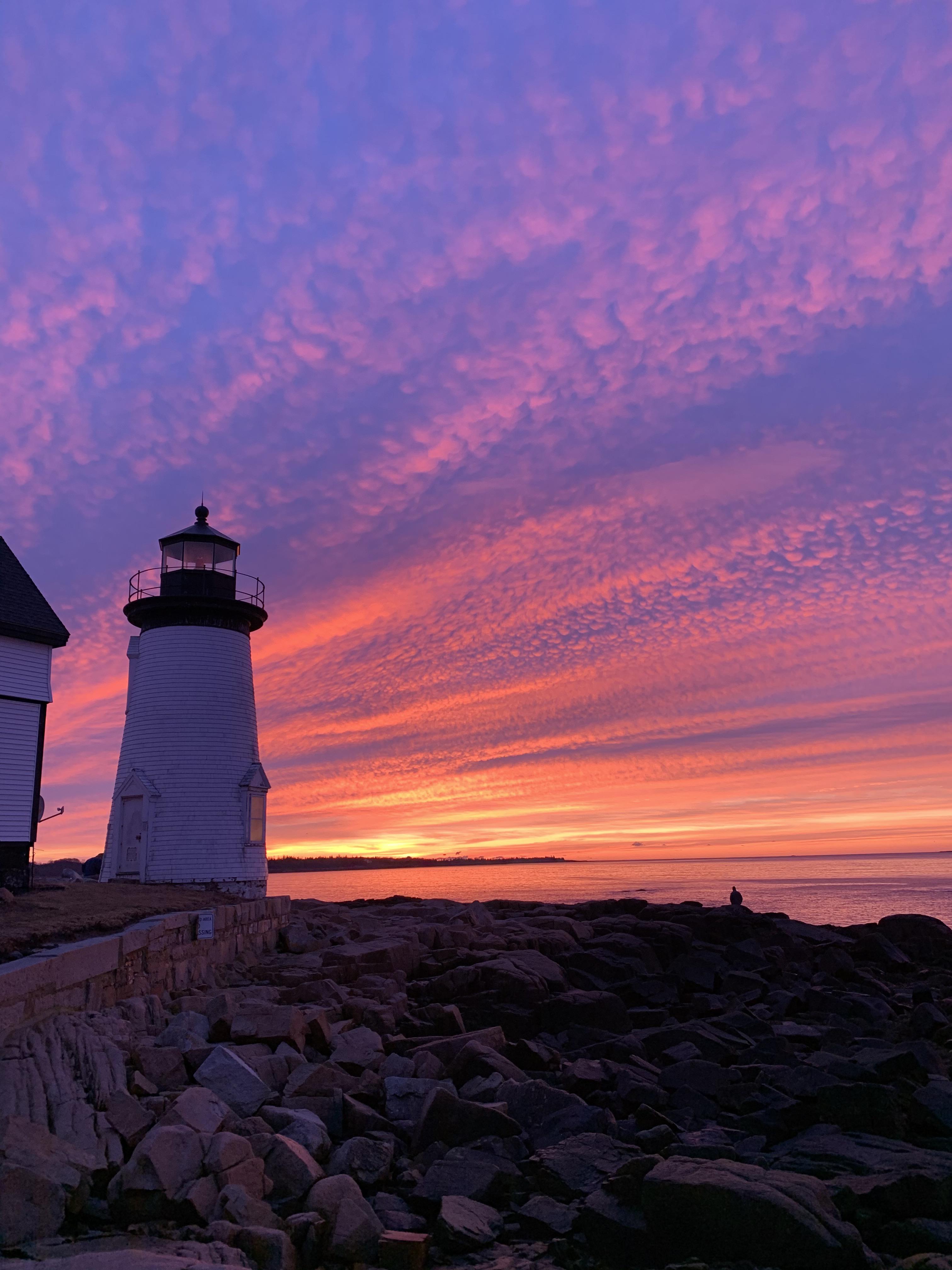 Prospect Harbor Lighthouse (late December) r/Maine