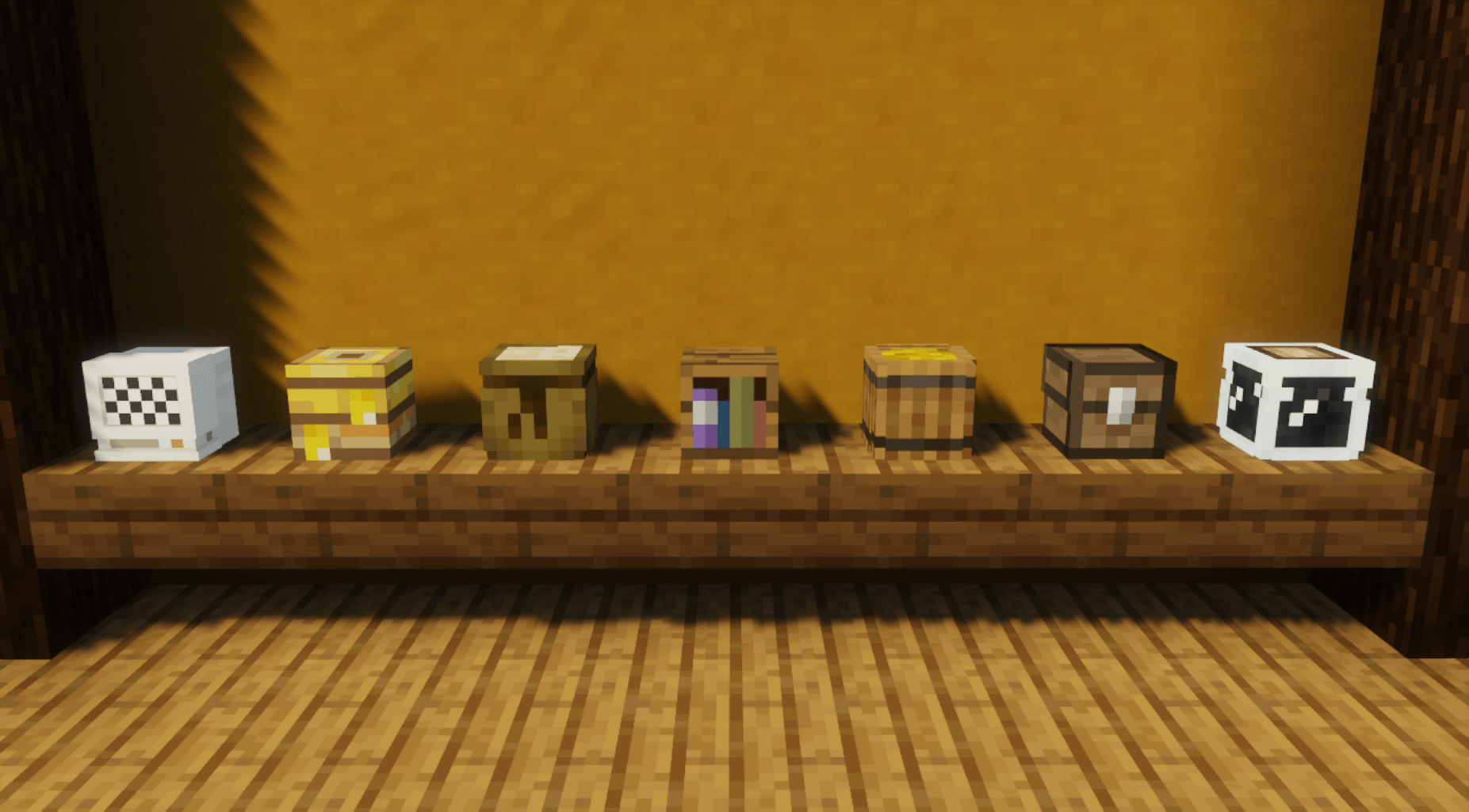 my favorite player heads to decorate with (/give commands in comments